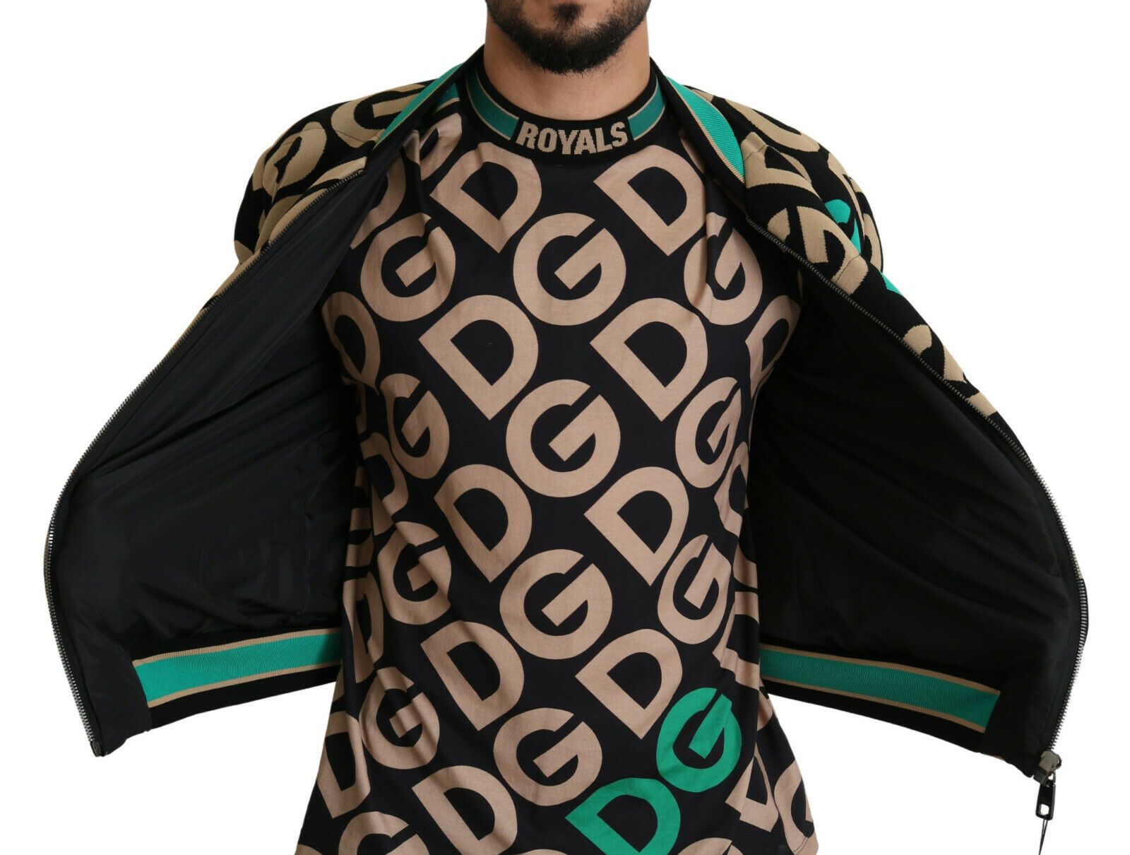 Iconic Printed Bomber Jacket – Exquisite Design - ventzia
