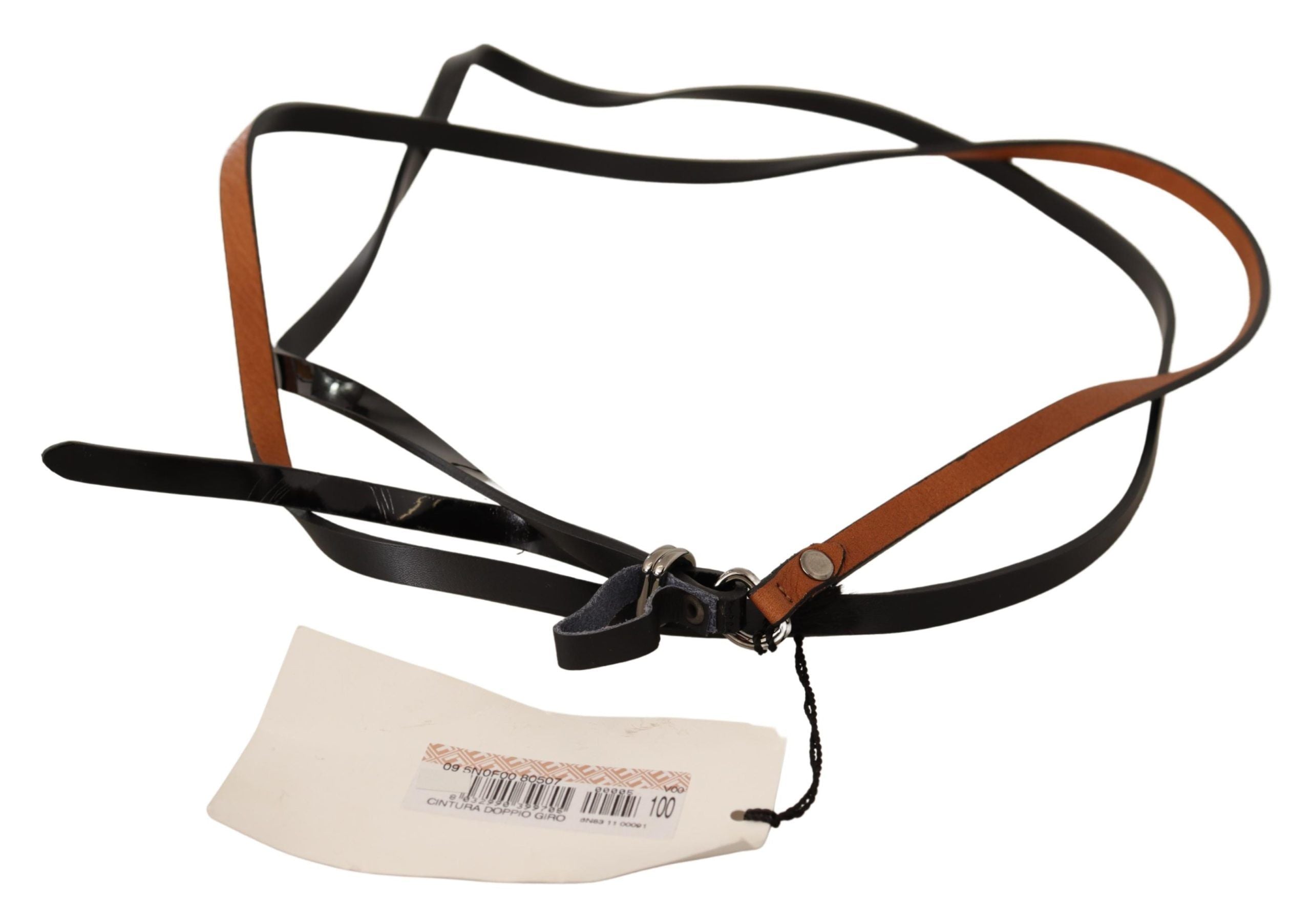 Elegant Brown Leather Fashion Belt - ventzia