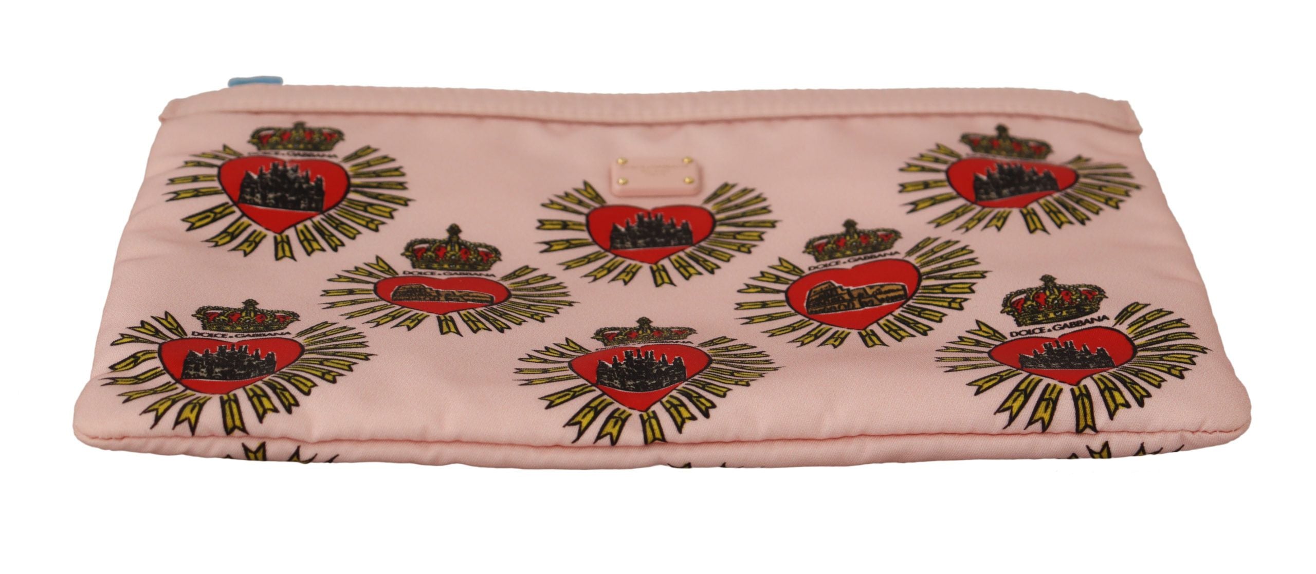 Elegant Pink Heart Clutch Wallet - ventzia