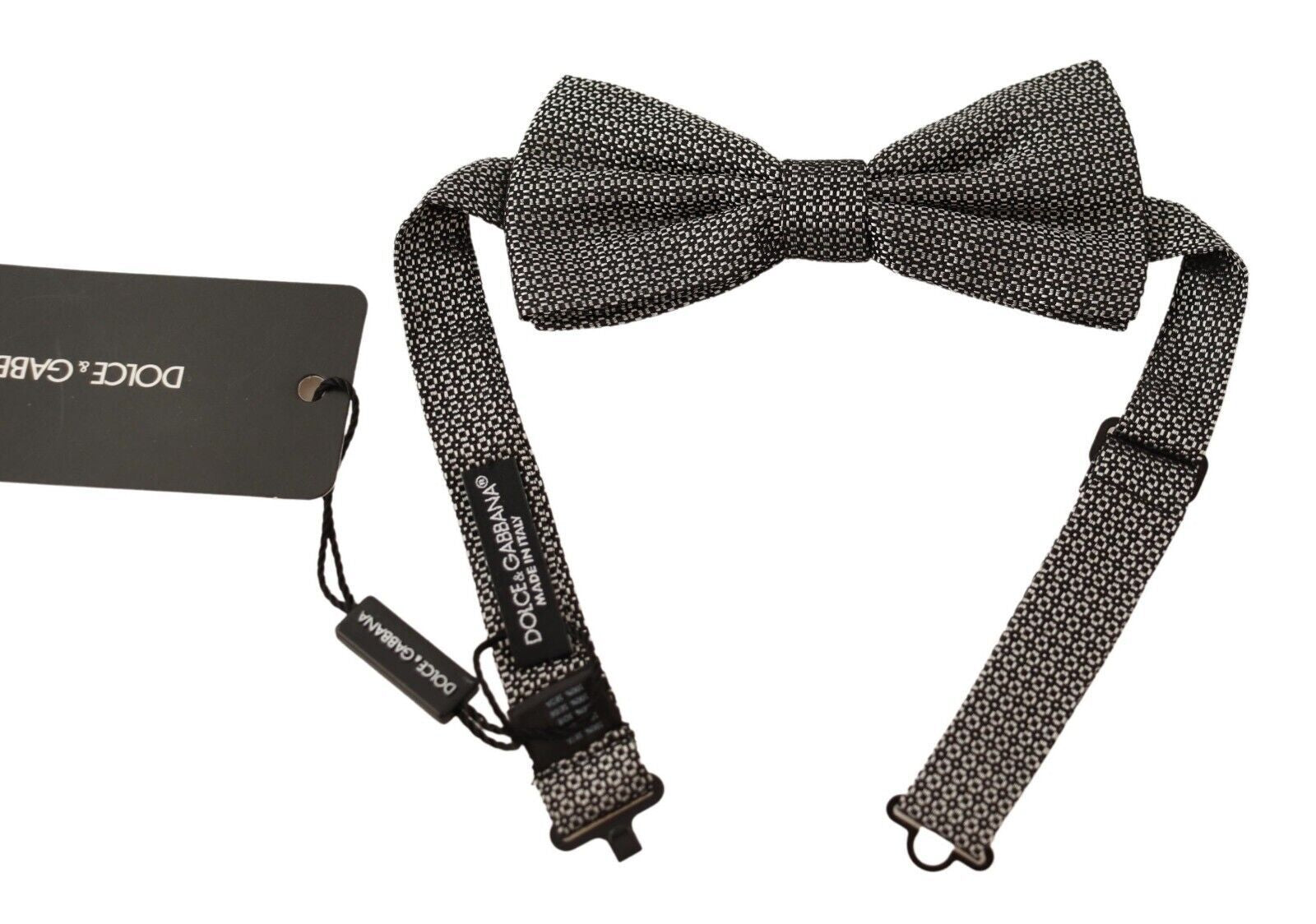 Elegant Multicolor Silk Bow Tie - ventzia