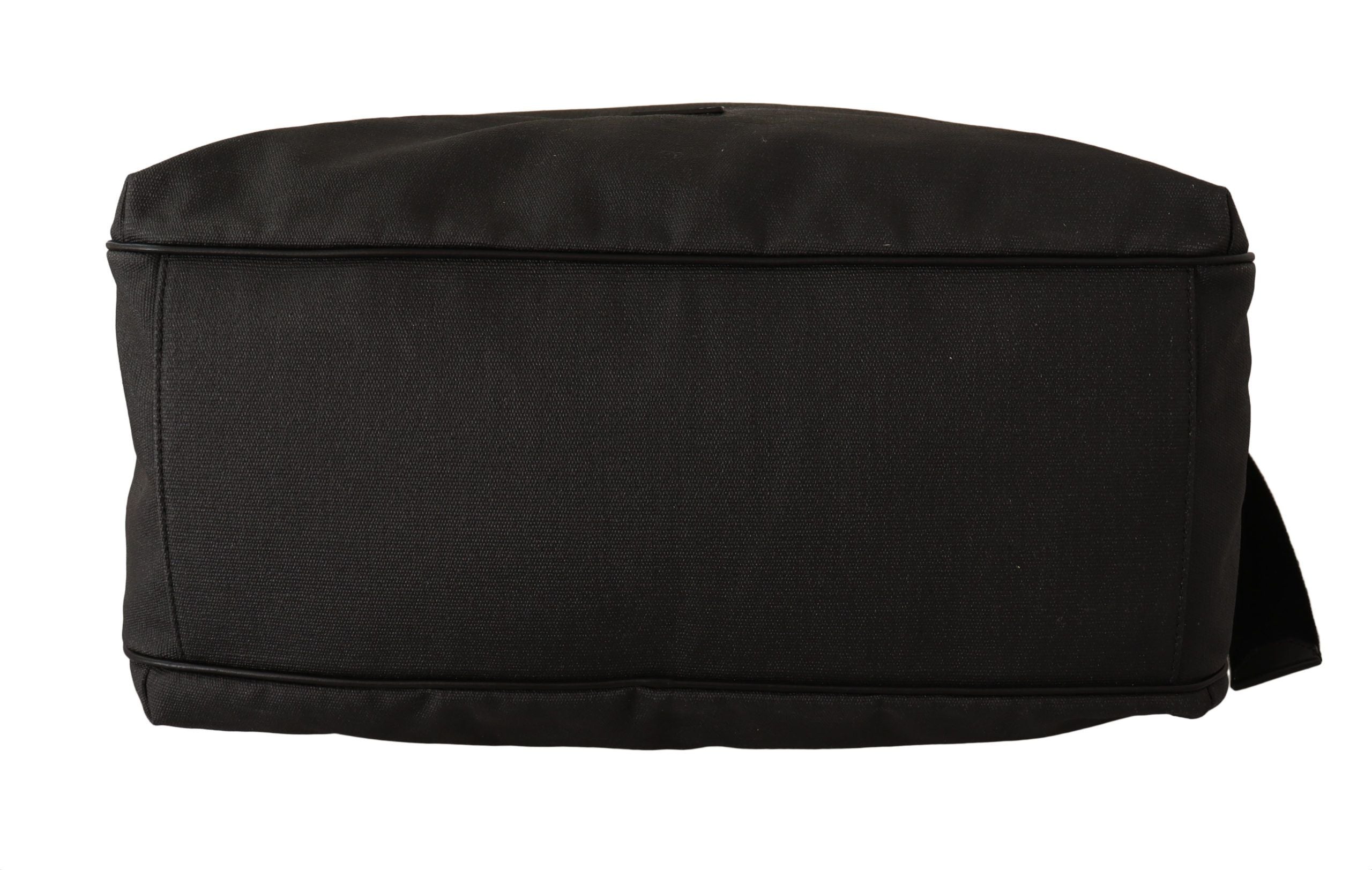 Elegant Men's Denim & Leather Messenger Bag - ventzia