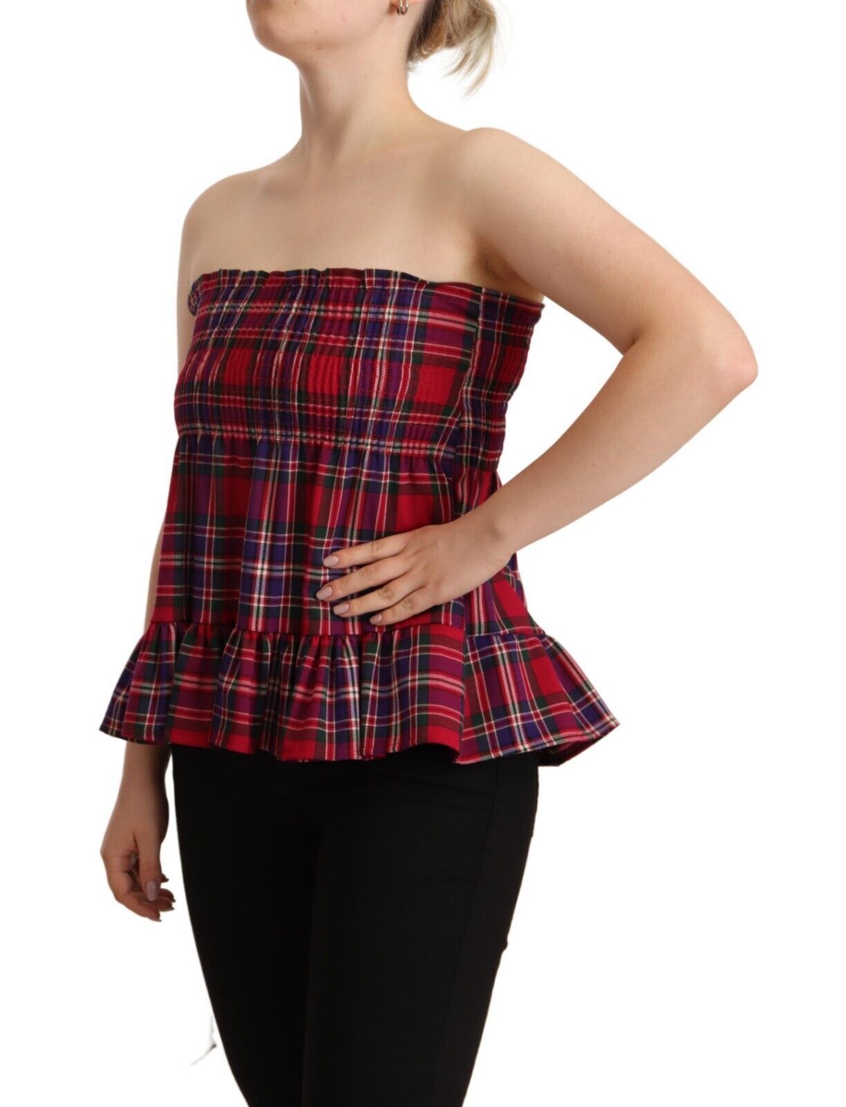 Chic Checkered Sleeveless Tank Top - ventzia