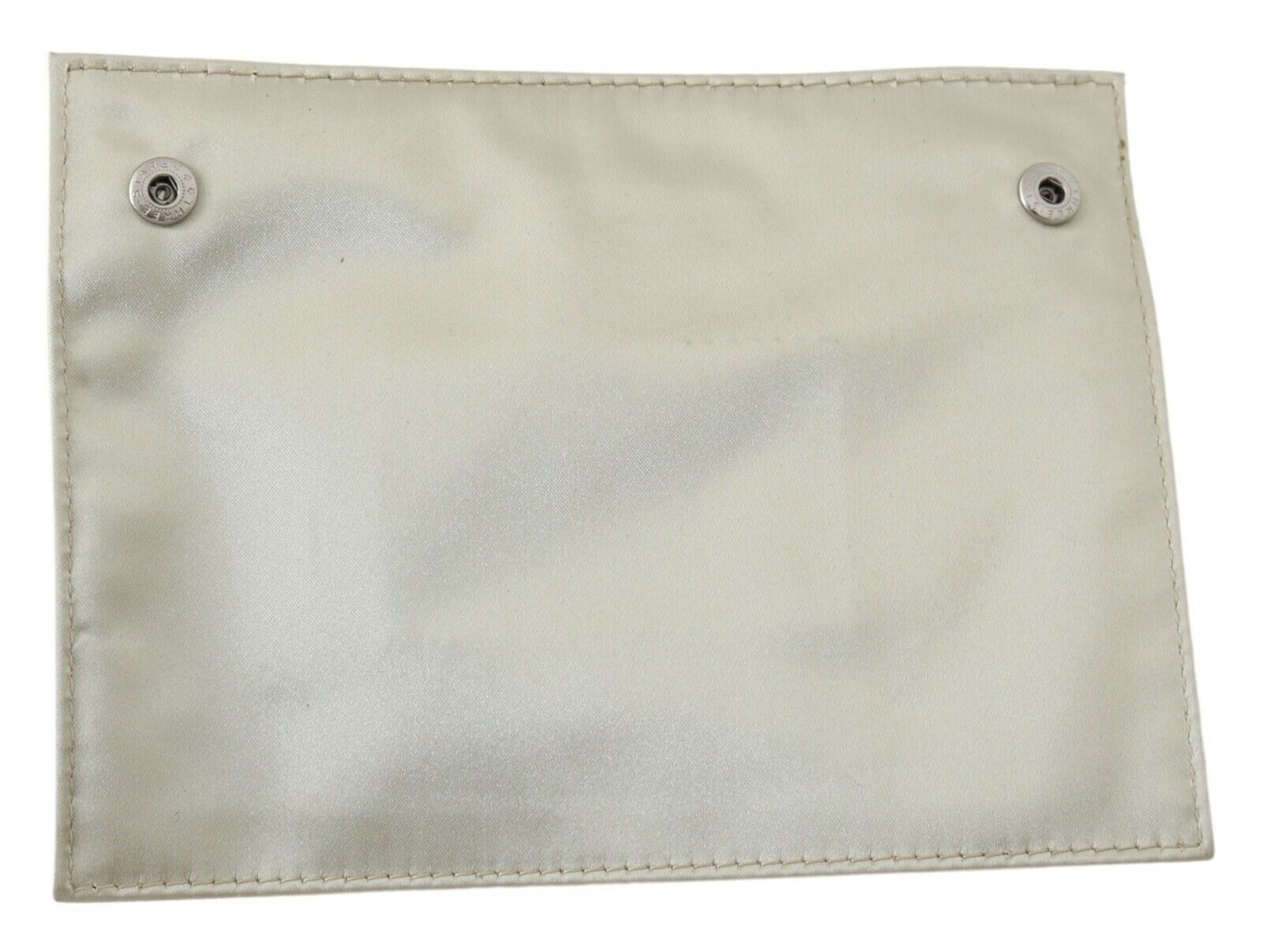 Elegant White Fabric Coin Wallet - ventzia