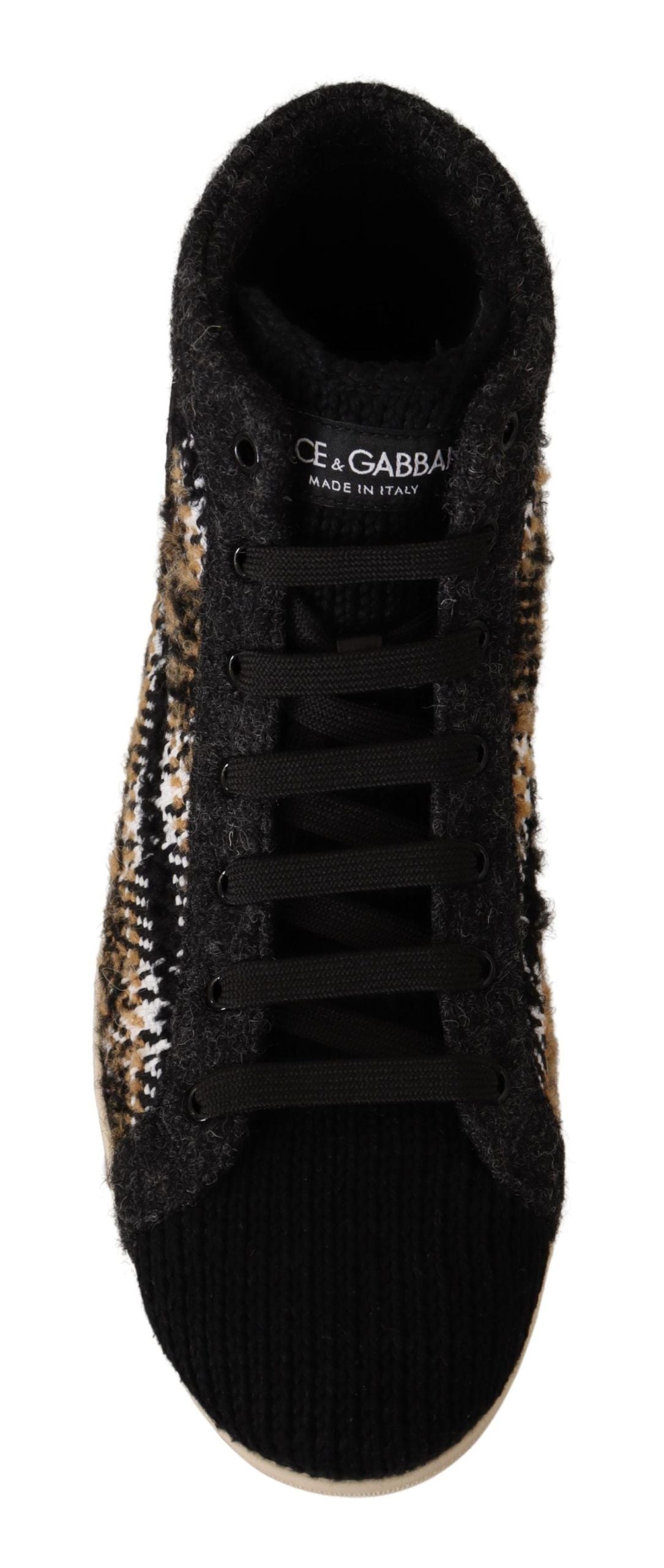 Beige High Top Fashion Sneakers - ventzia