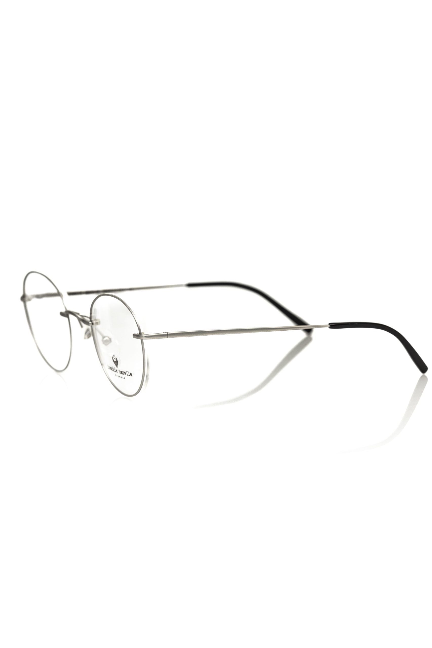 "Silver Metallic Unisex Eyeglass Frame" - ventzia