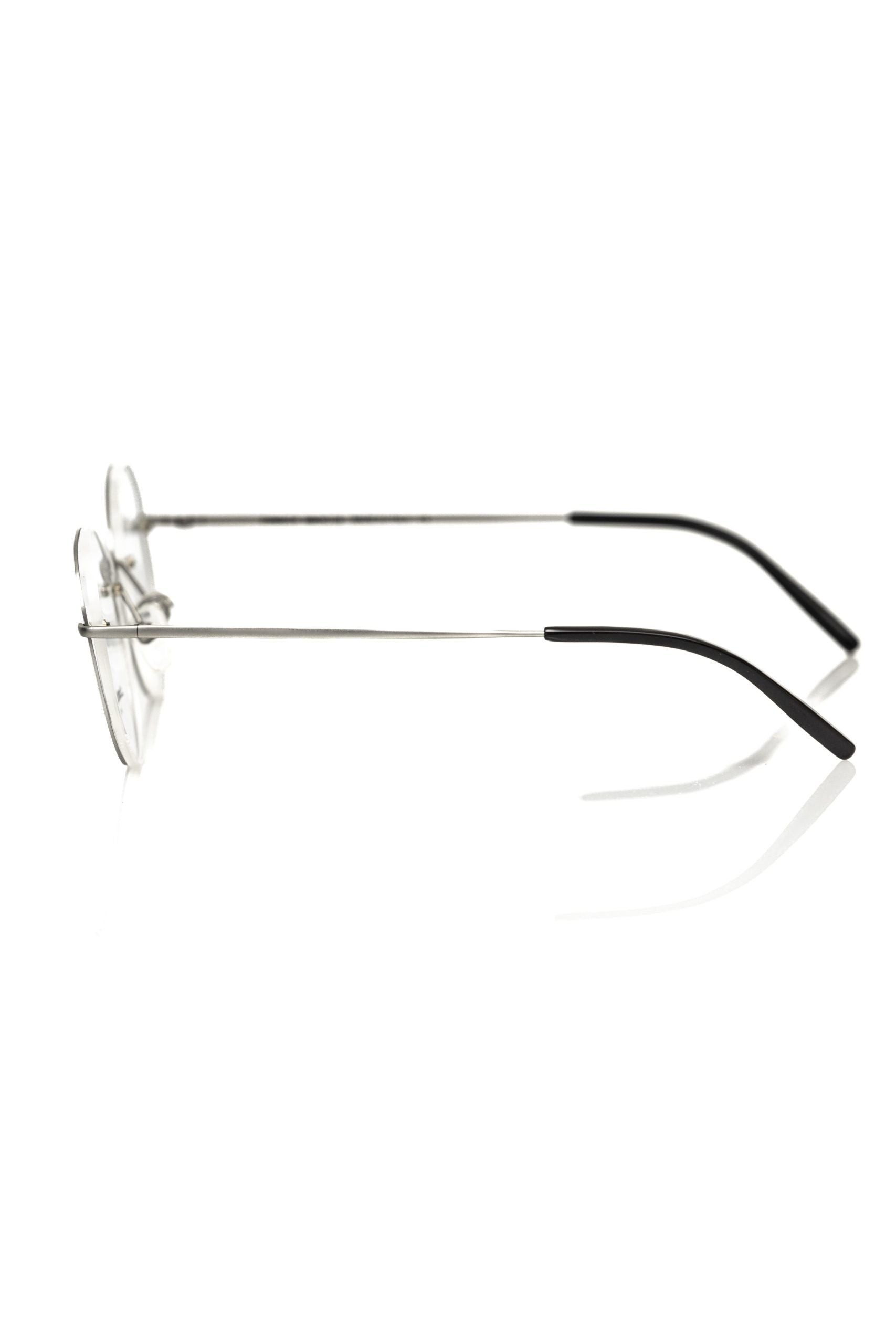 "Silver Metallic Unisex Eyeglass Frame" - ventzia