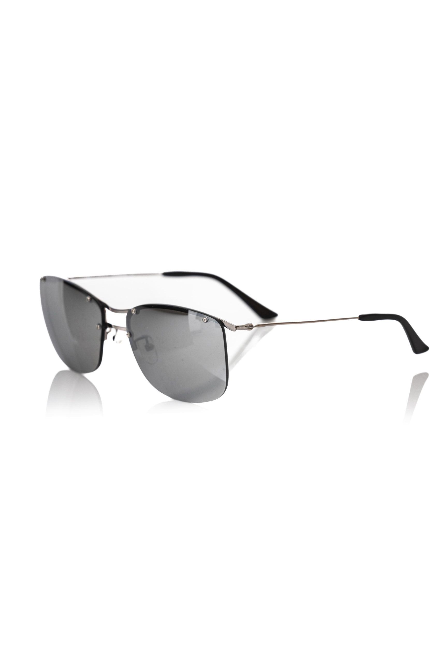 Silver Metallic Men Sunglass - ventzia
