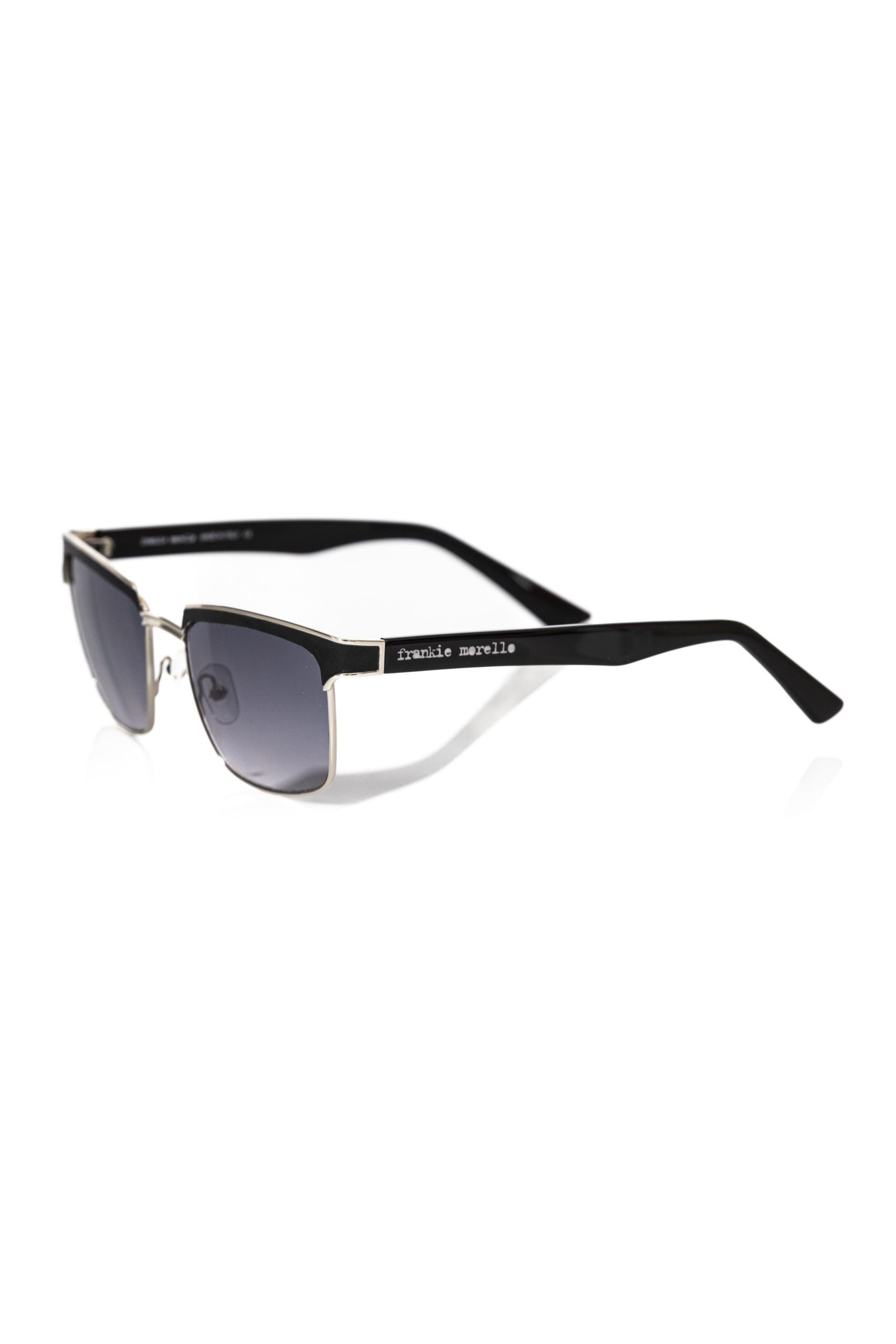 Black Metallic Fiber Men Sunglass - ventzia