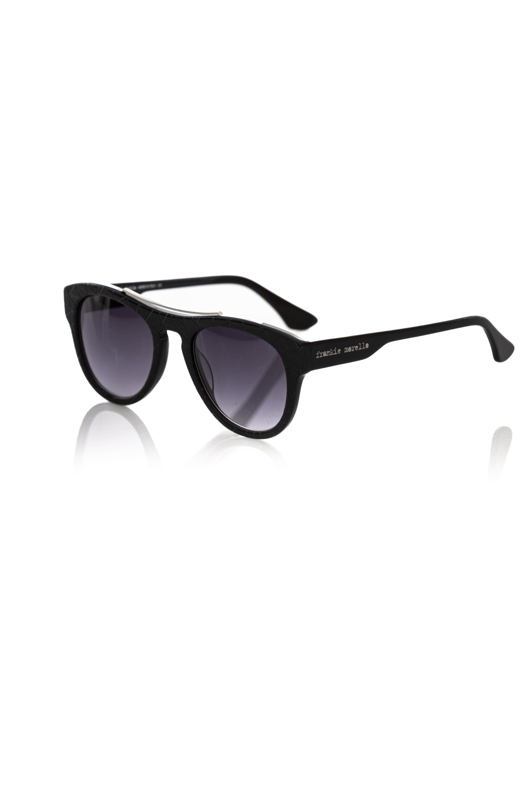 Black Acetate Men Sunglass - ventzia