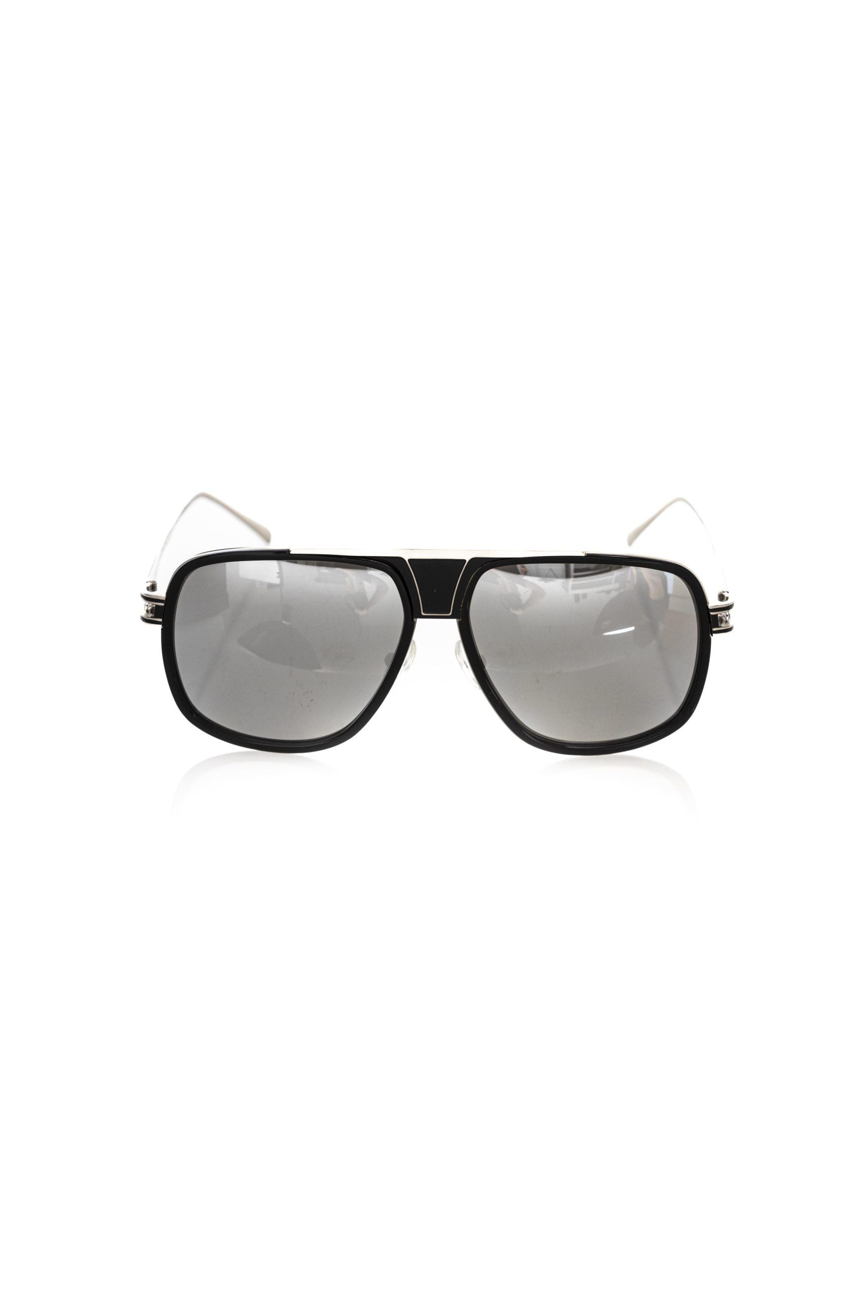 Black Metallic Men Sunglasses - ventzia