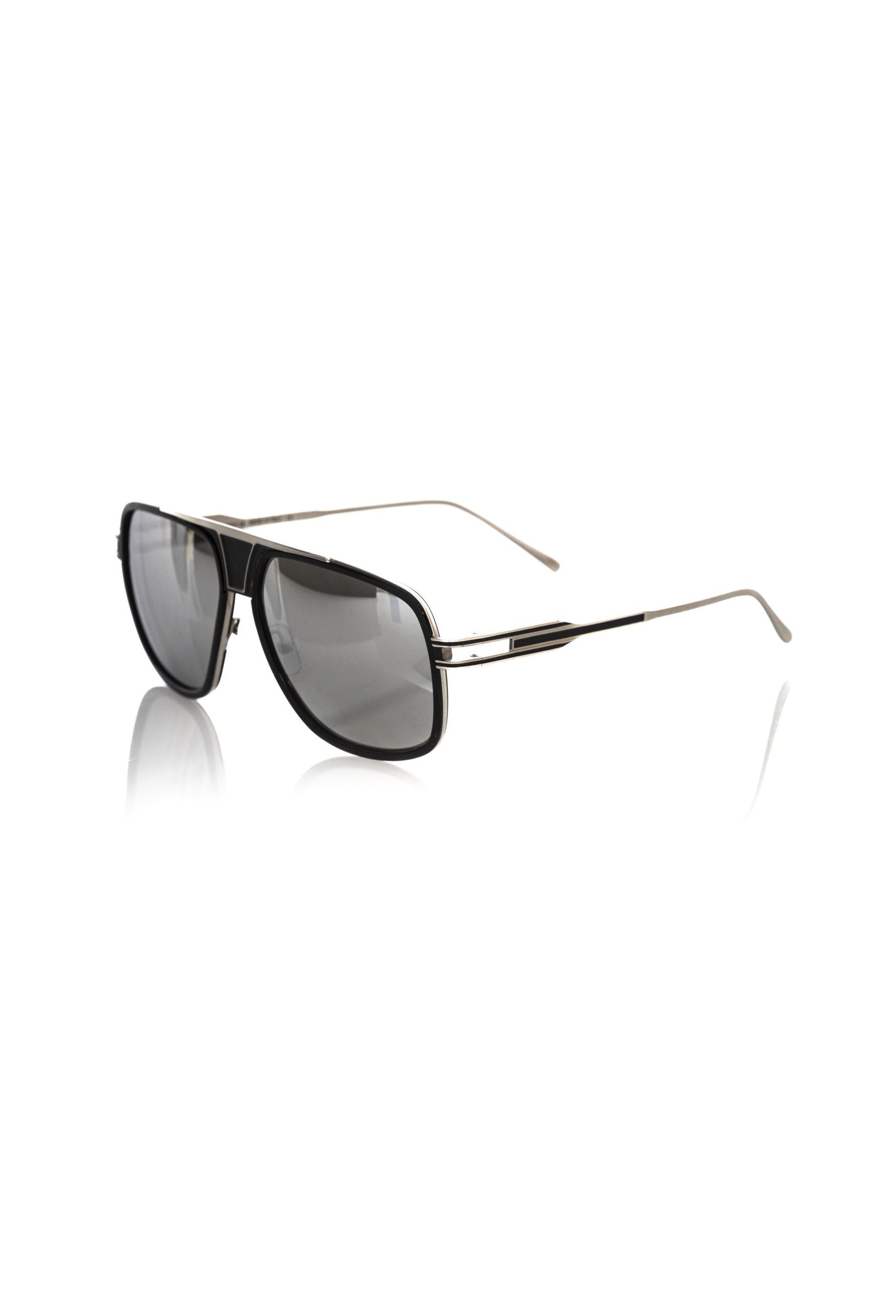 Black Metallic Men Sunglasses - ventzia