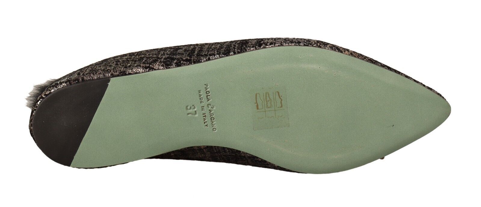 Golden Enchantment Leather Flats - ventzia