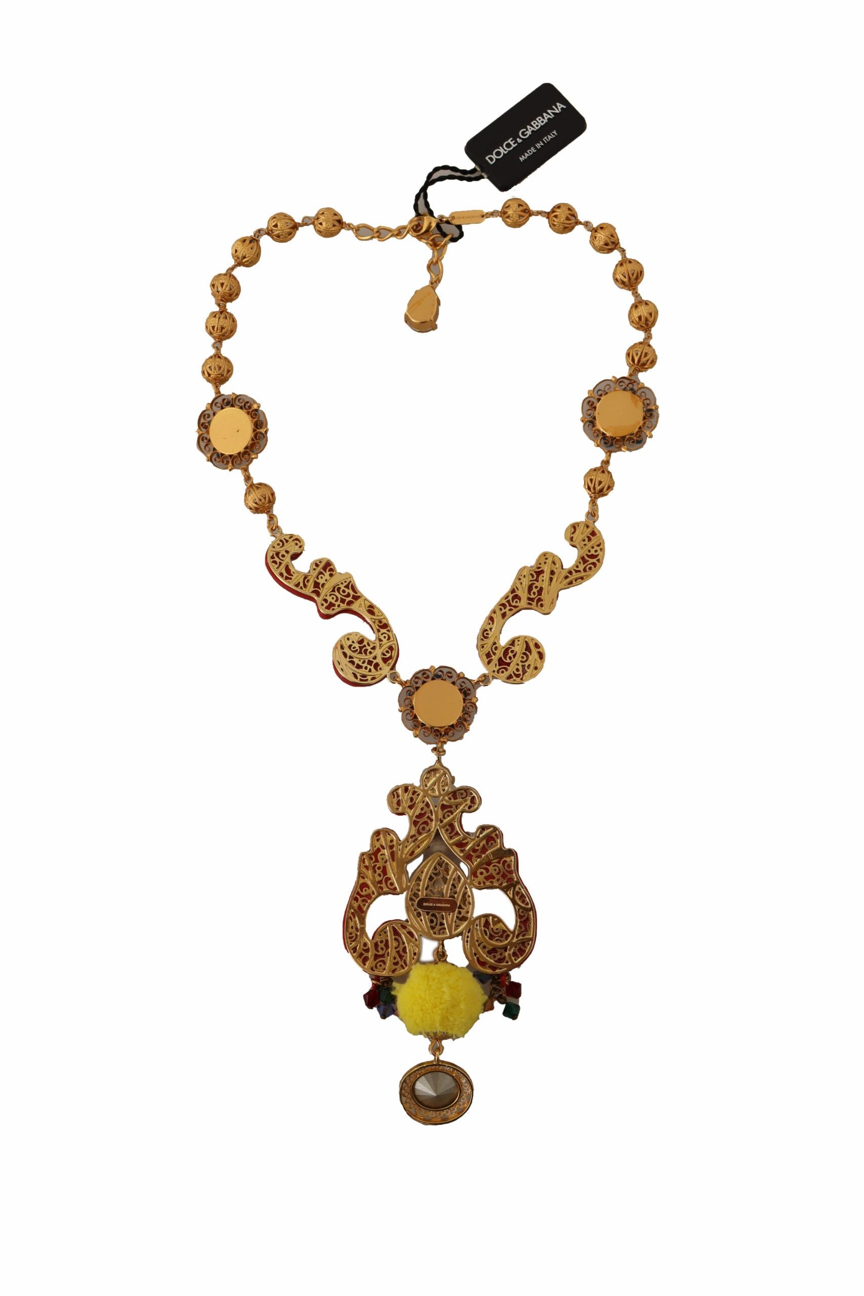 Multicolor Crystal Statement Necklace - ventzia
