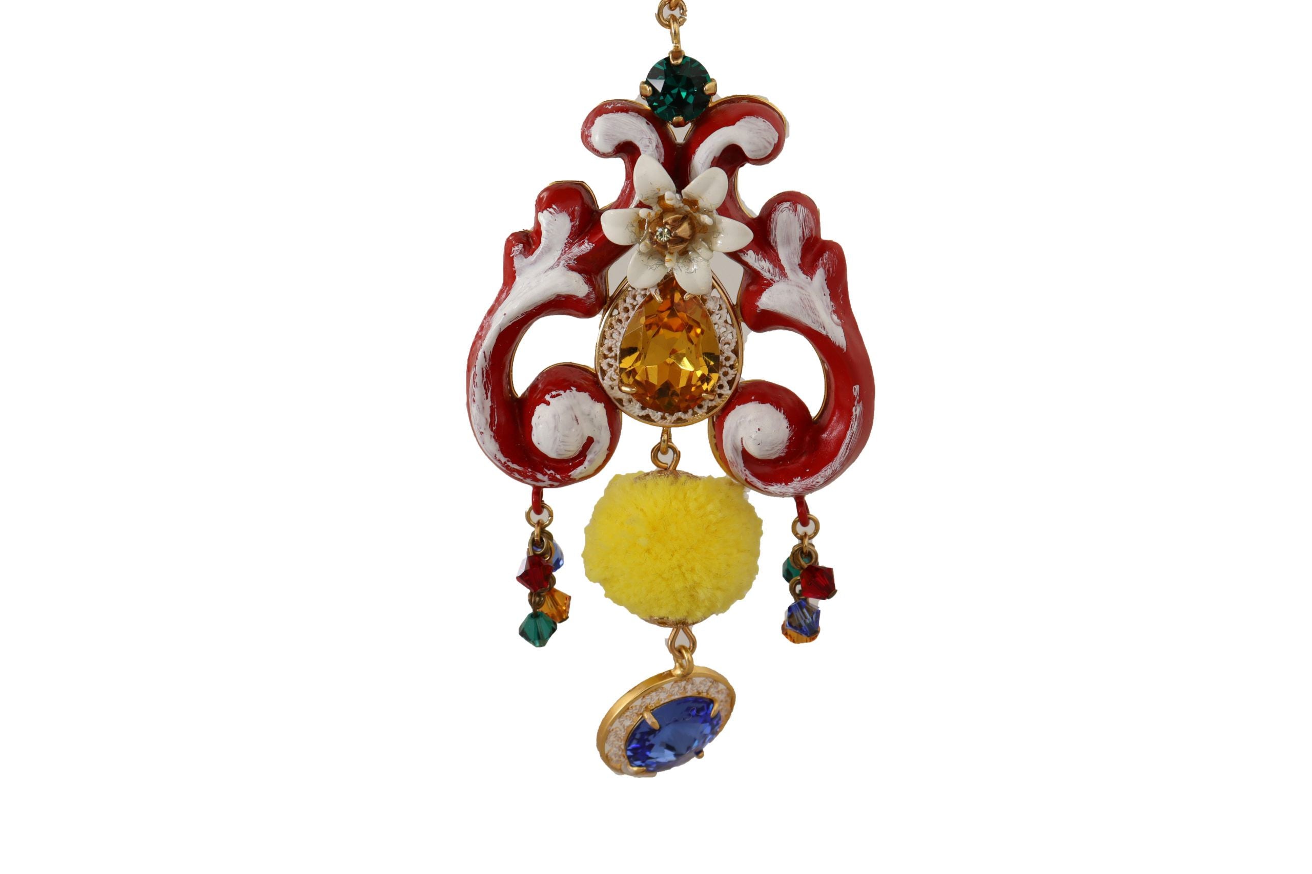 Multicolor Crystal Statement Necklace - ventzia