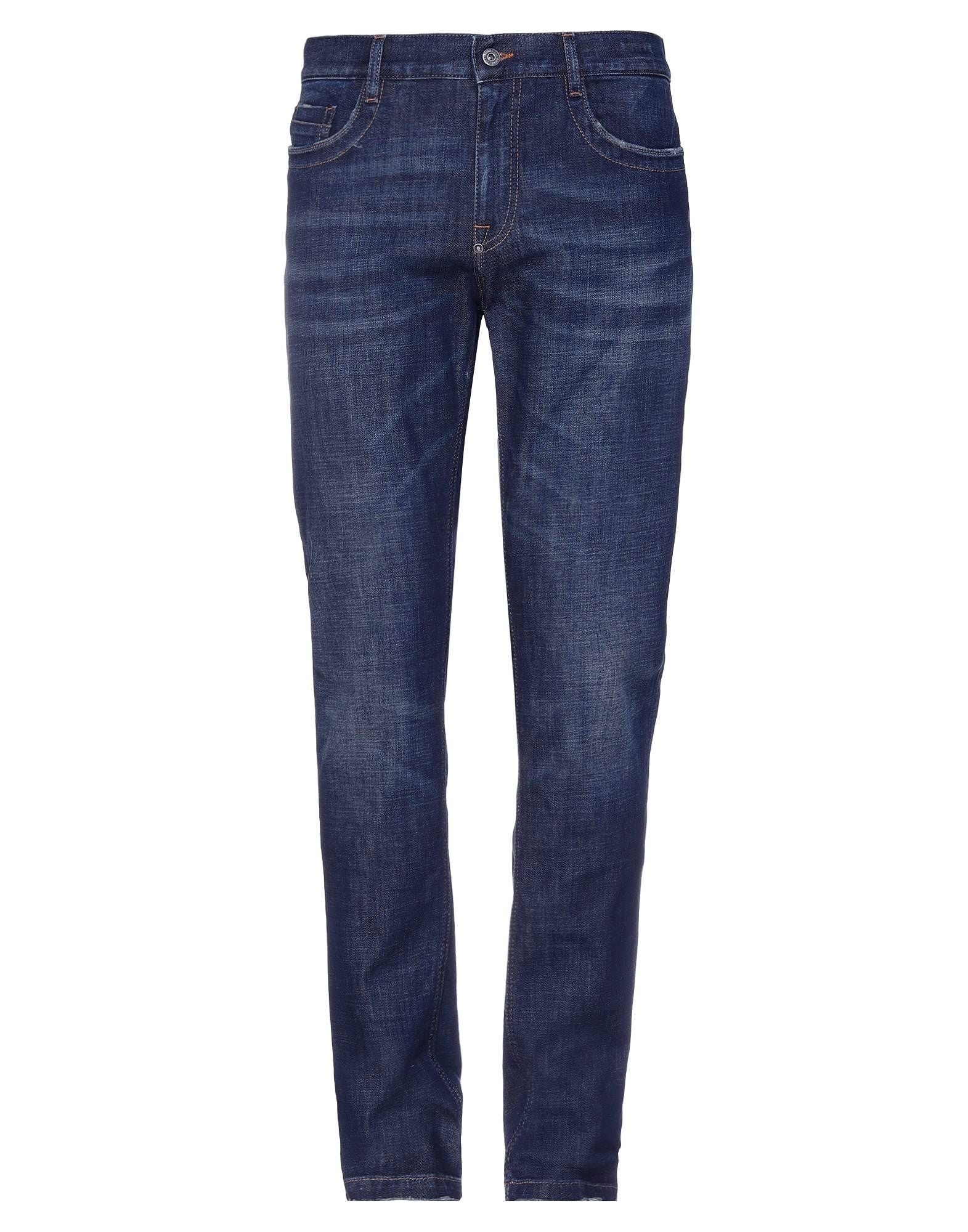 Blue Cotton Men Jean - ventzia