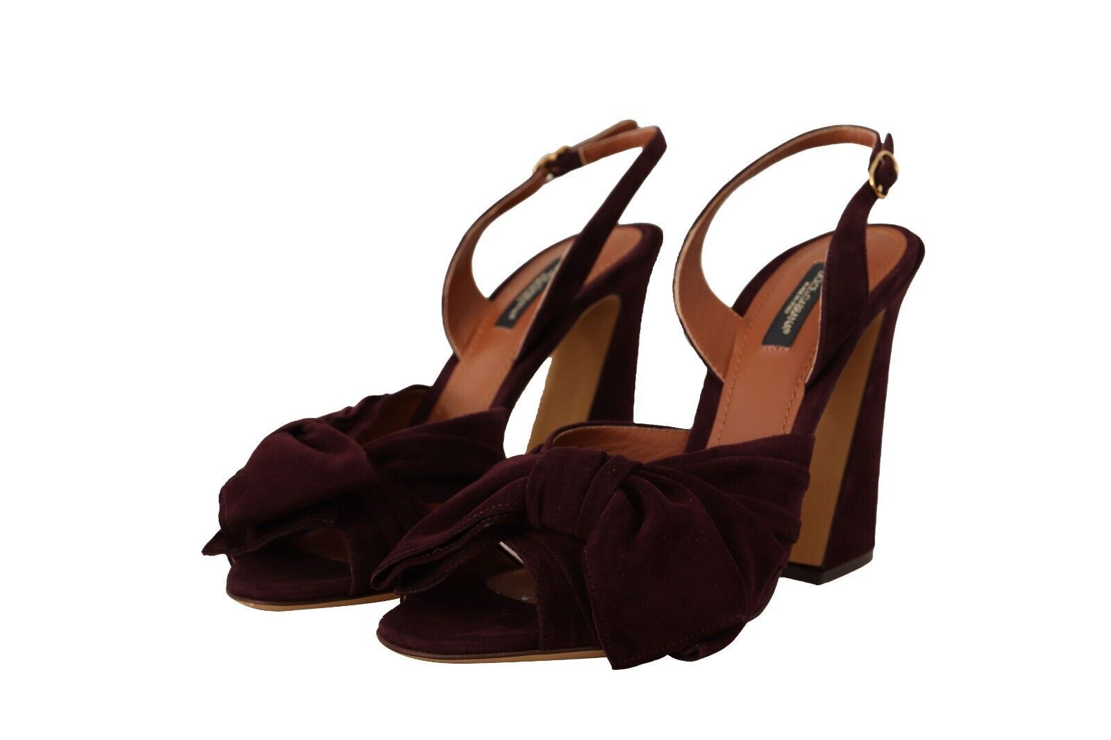 Elegant Purple Suede Heels Sandals - ventzia