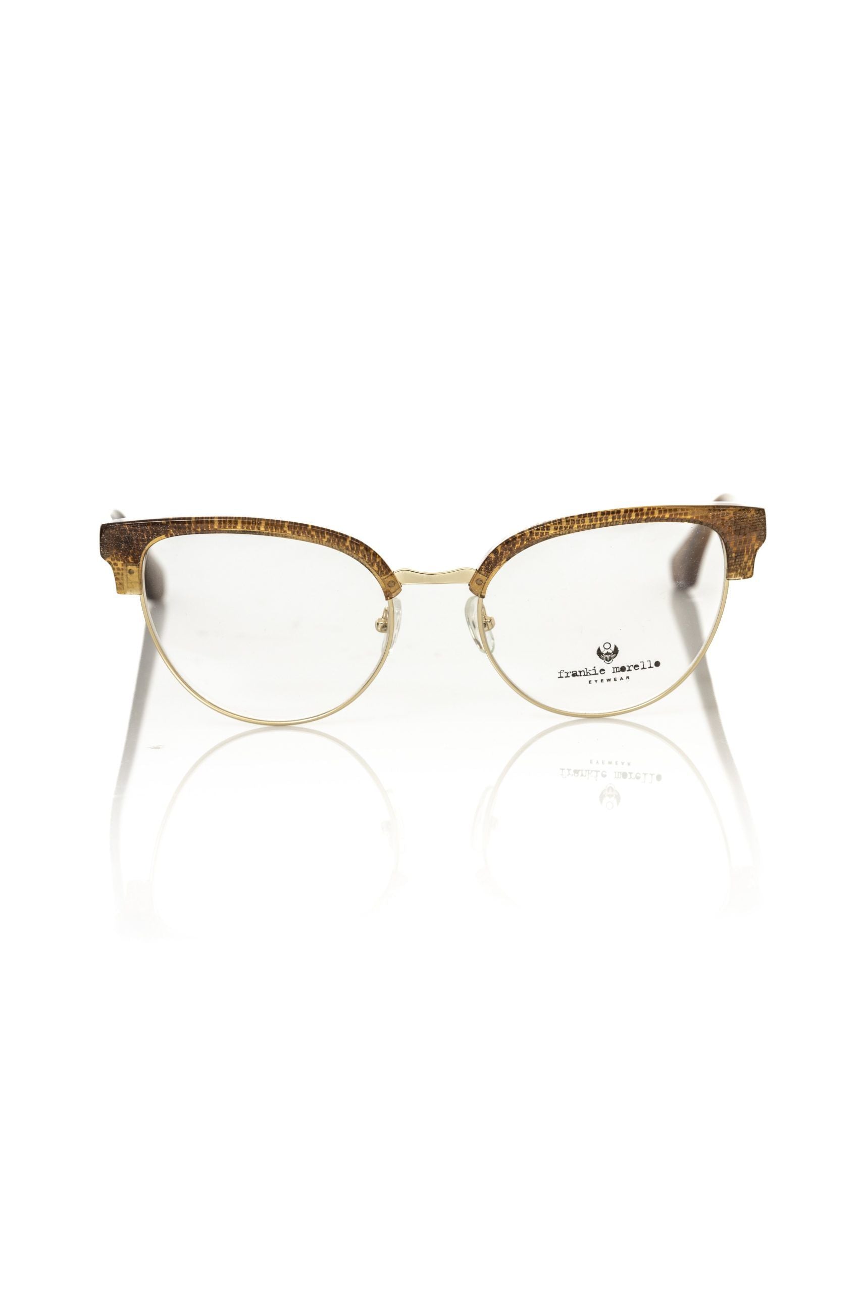Brown Metallic Fiber Women Frame - ventzia