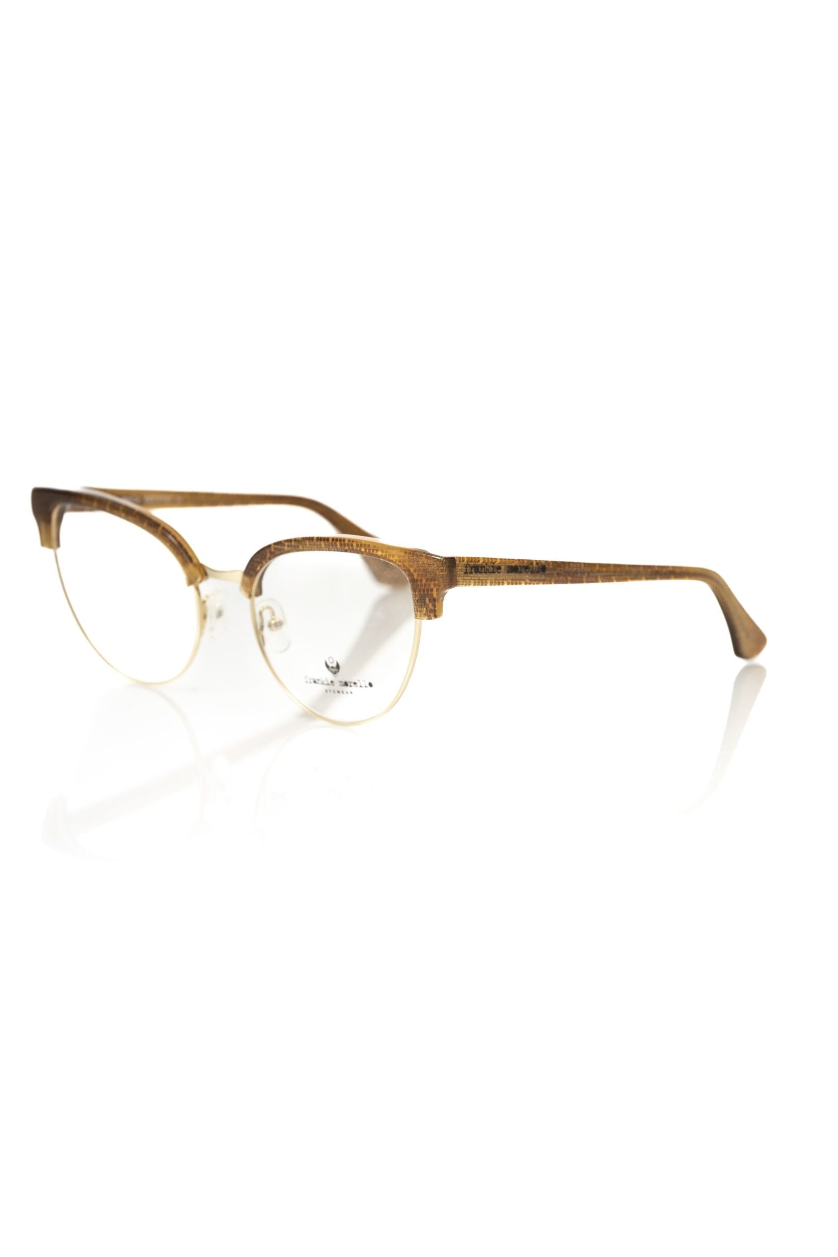 Brown Metallic Fiber Women Frame - ventzia