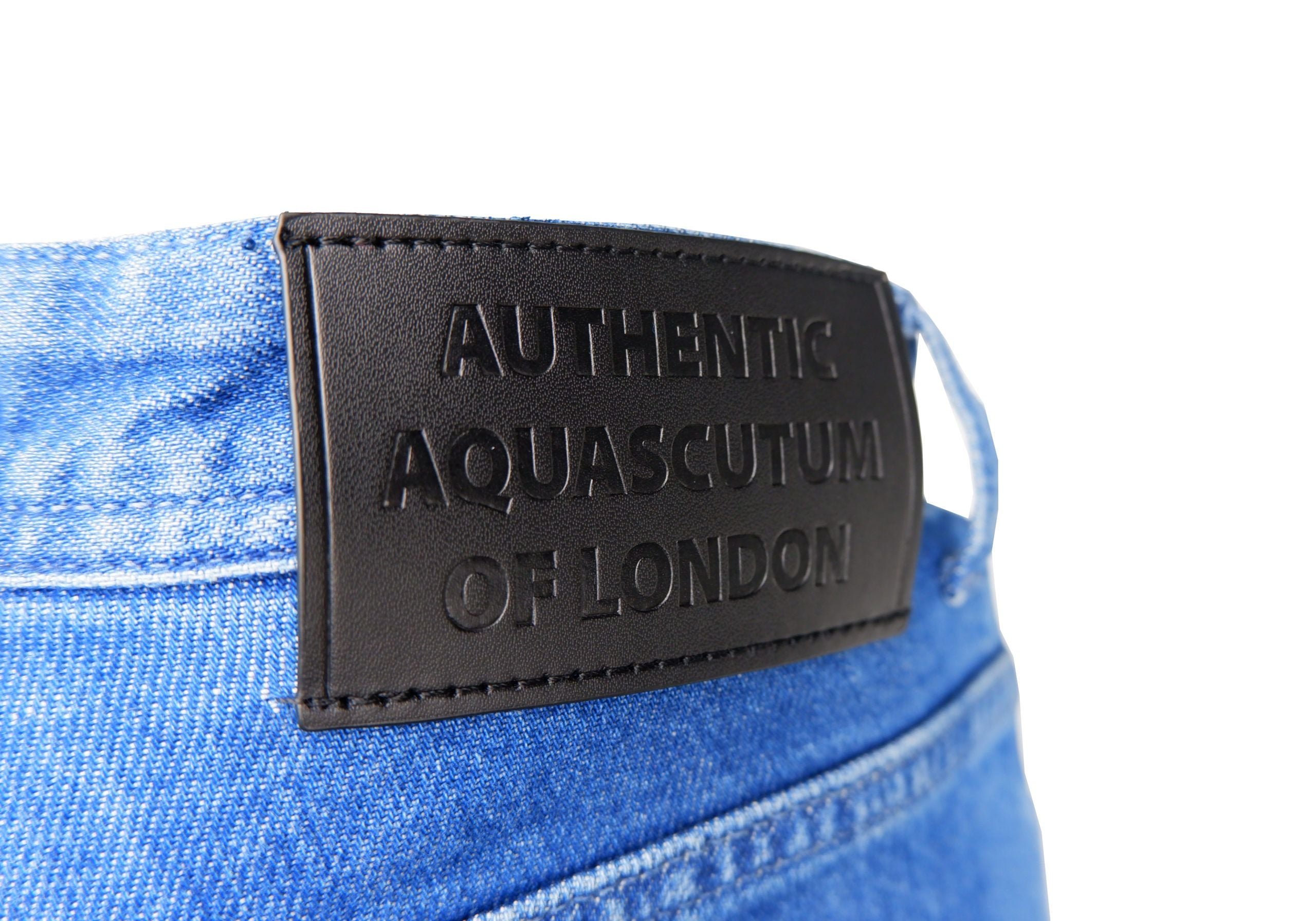 Light Blue Cotton Men Jeans - ventzia