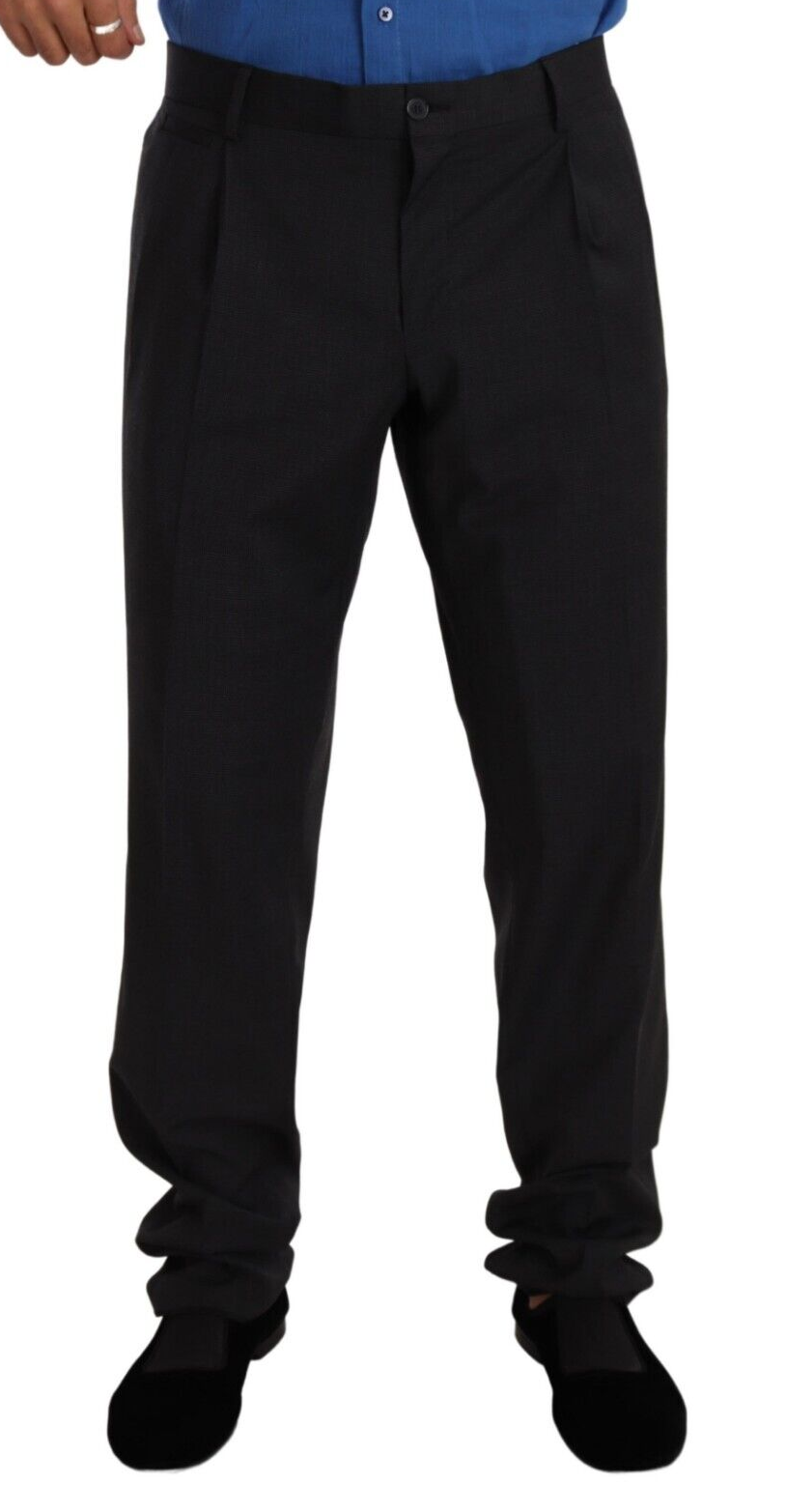 Gray Dress Trouser VENTANNI Dress Pants - ventzia