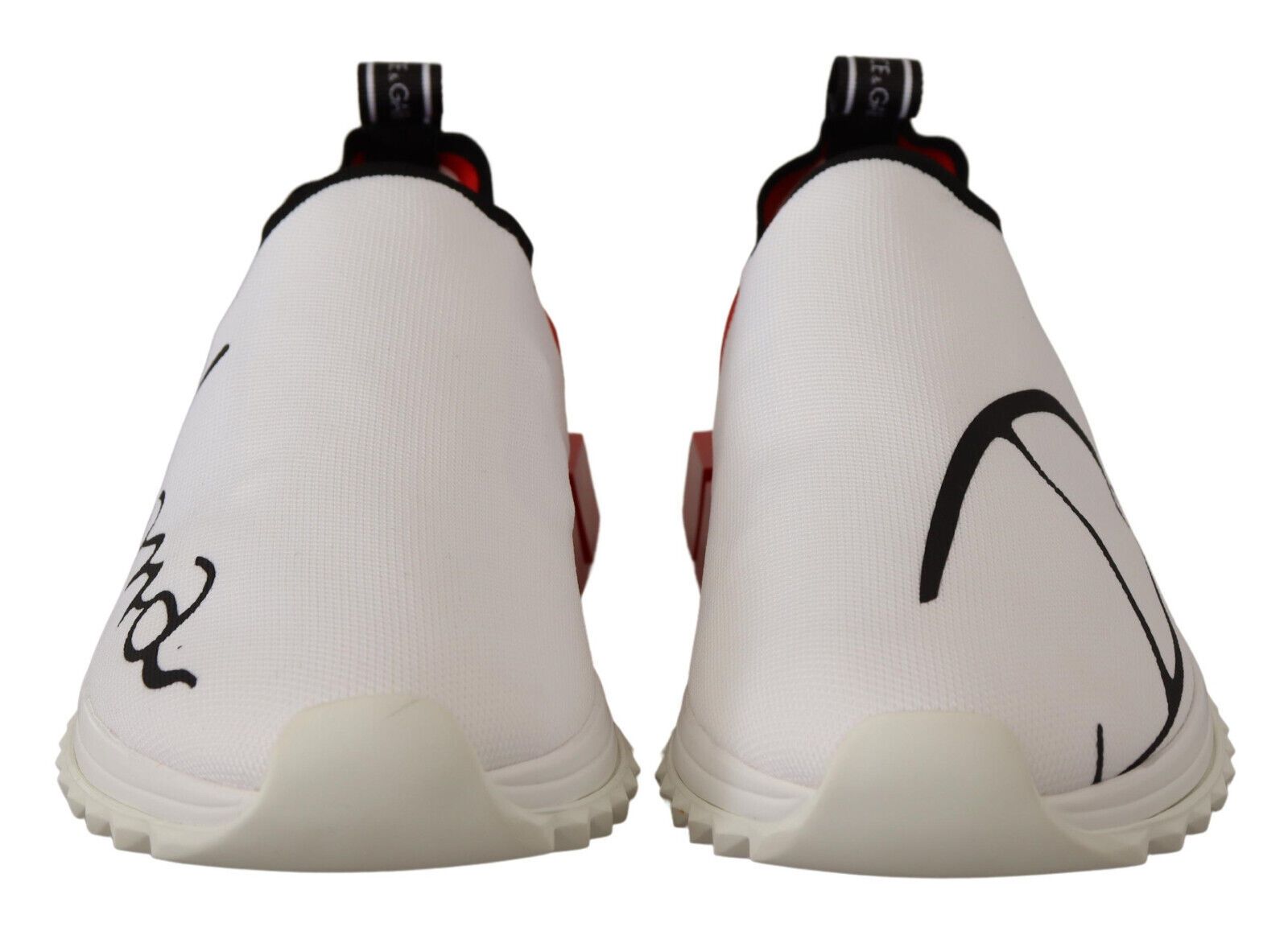 White Red Sorrento Sandals Sneakers - ventzia