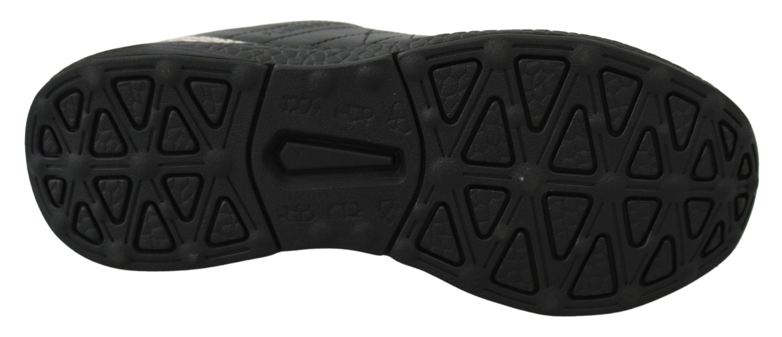 Exquisite Black Runner Gisella Sports Sneakers - ventzia