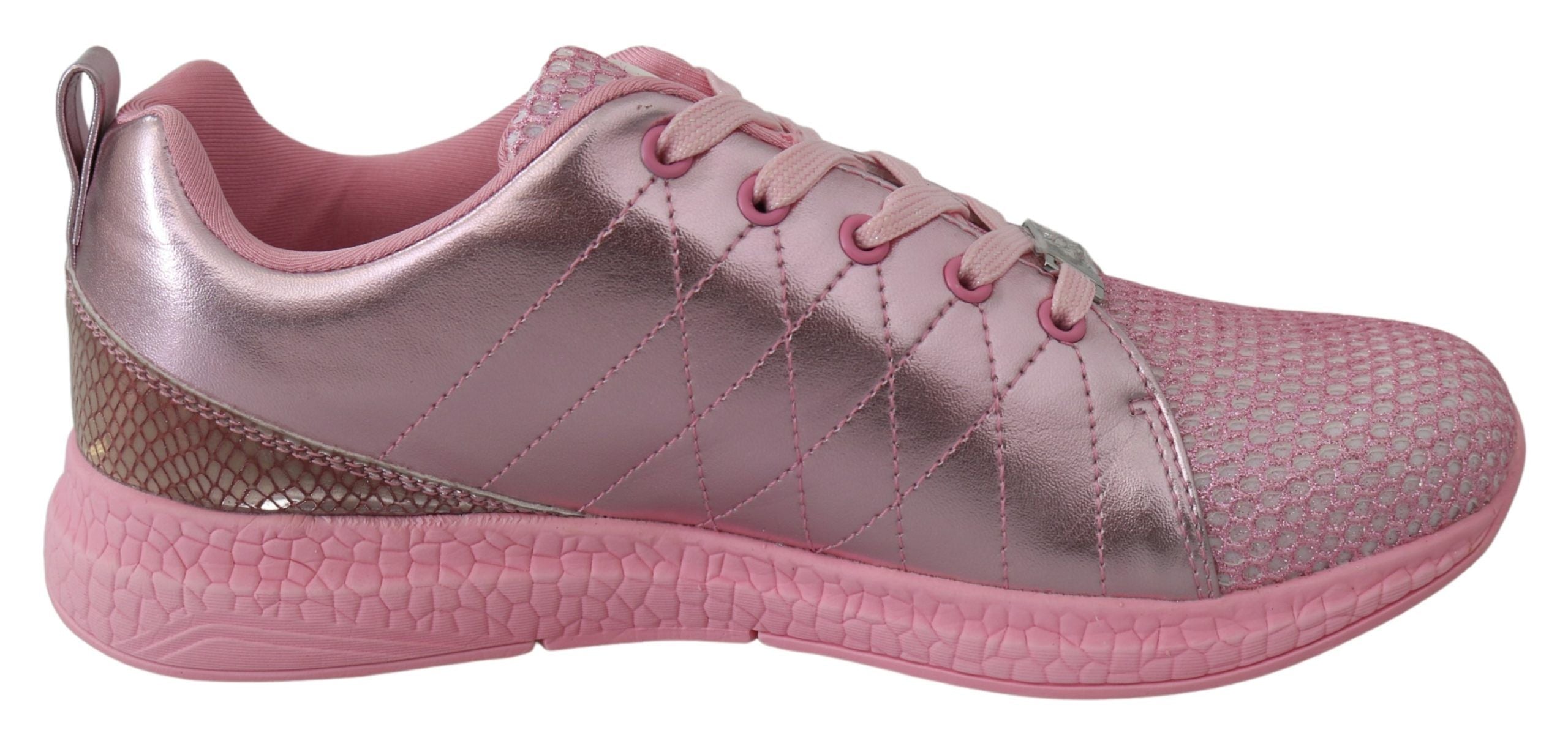 Chic Pink Blush Runner Gisella Sneakers - ventzia