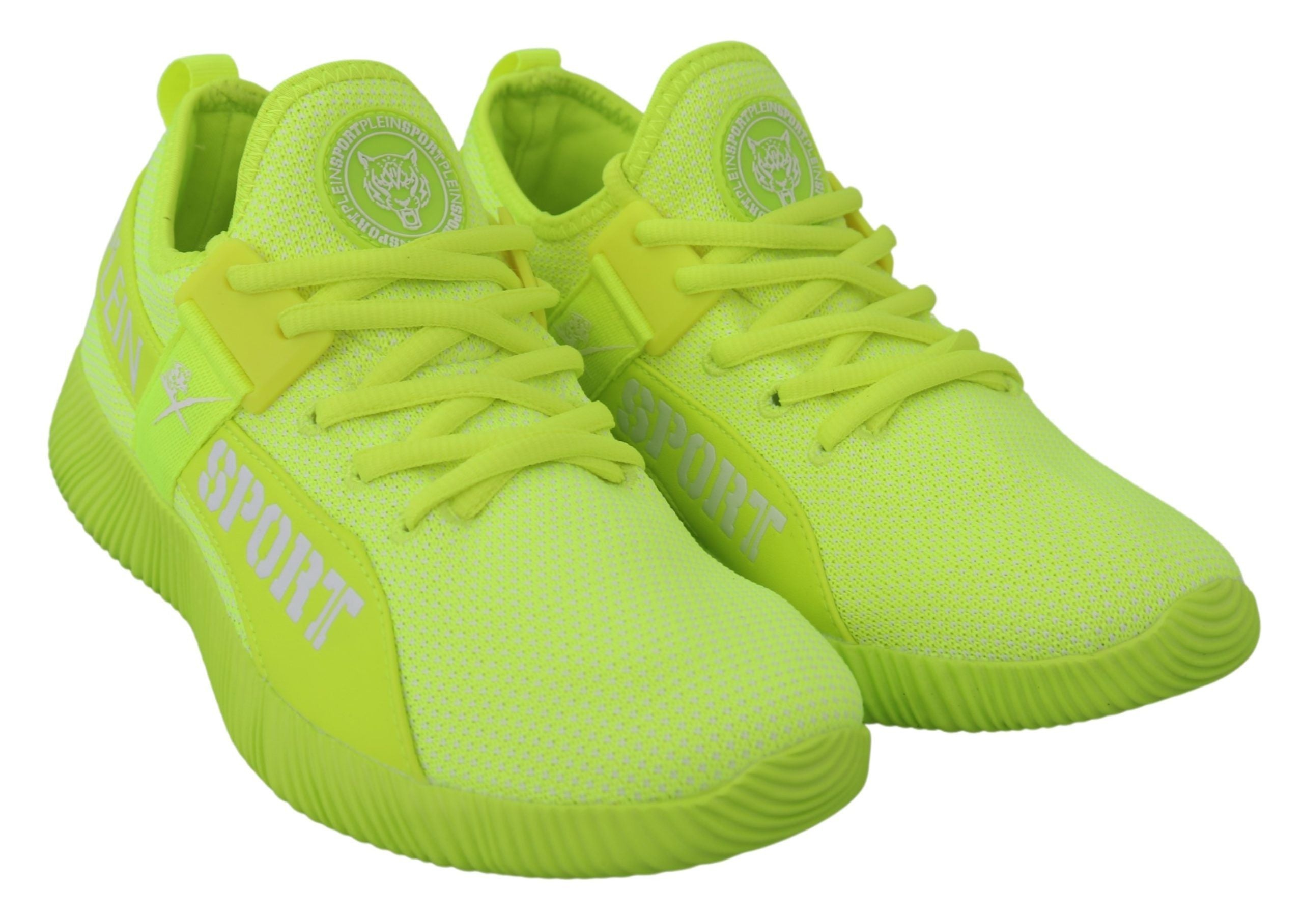 Electrify Your Step with Yellow Carter Sport Sneakers - ventzia
