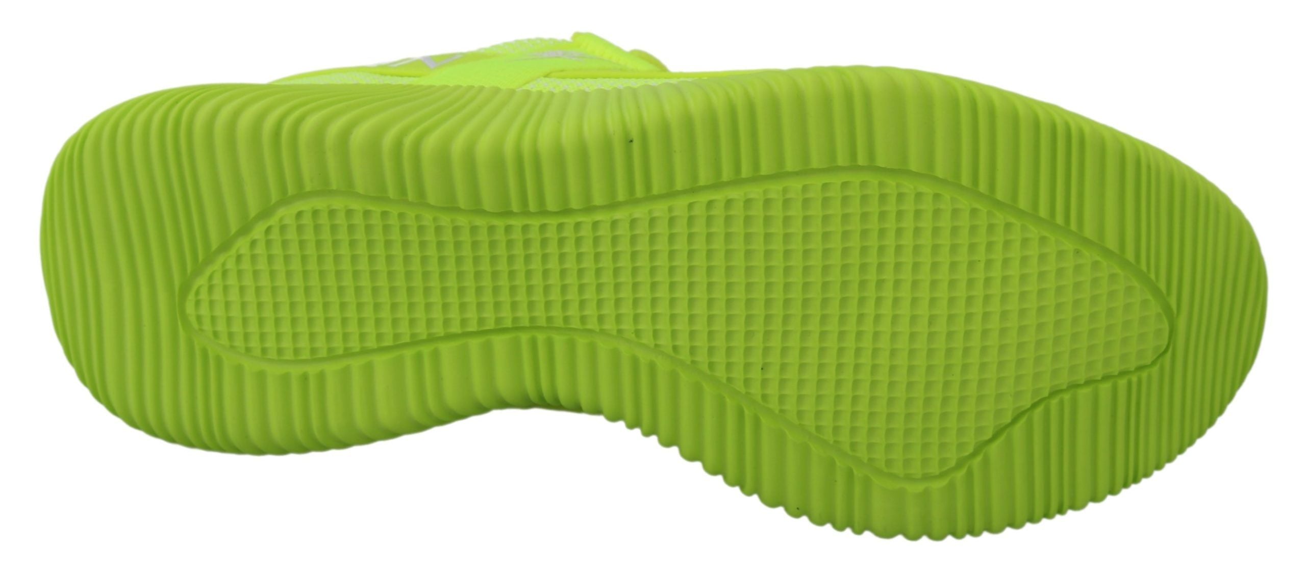 Electrify Your Step with Yellow Carter Sport Sneakers - ventzia
