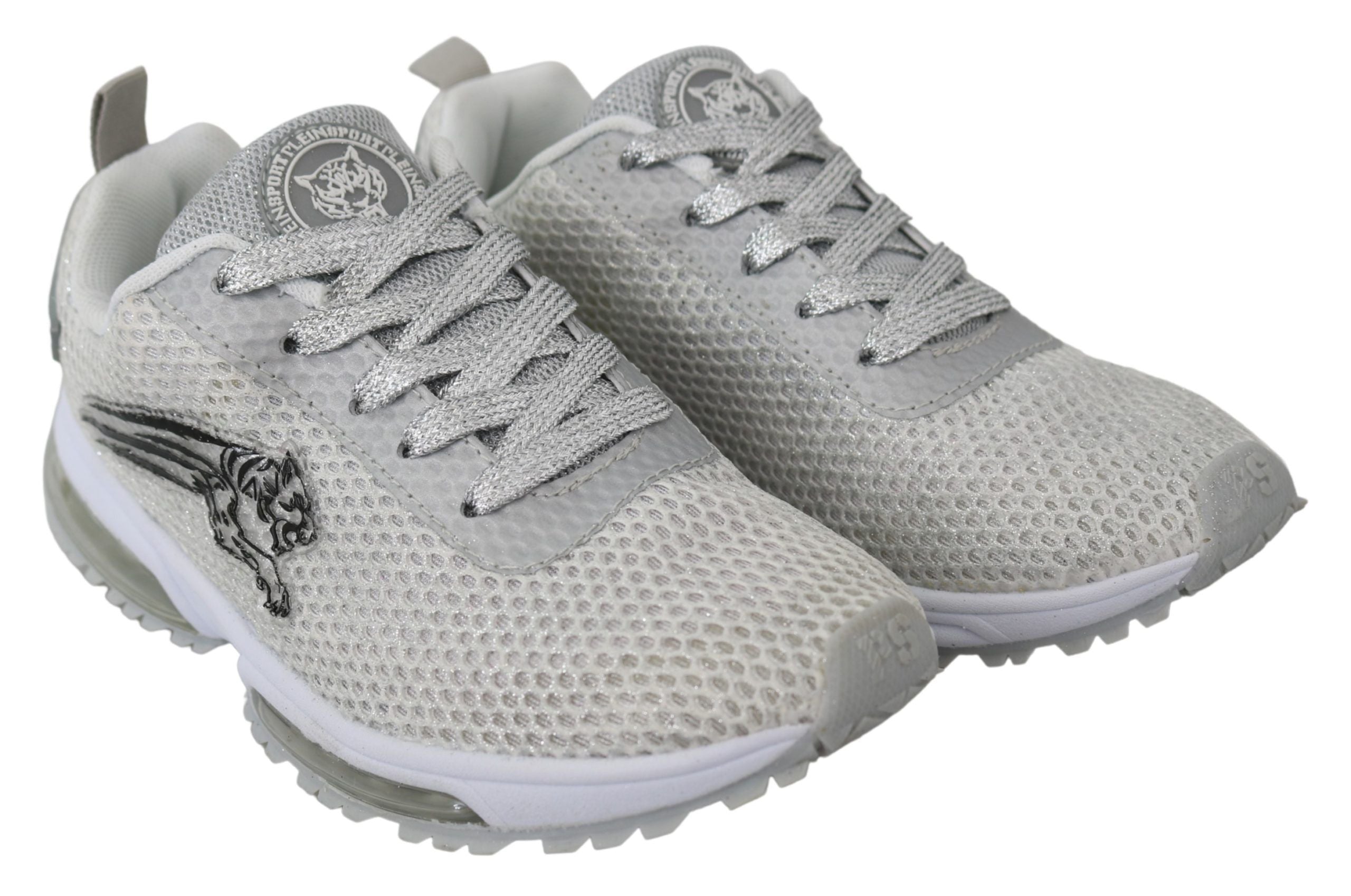 Glamorous Silver Gretel Sport Sneakers - ventzia