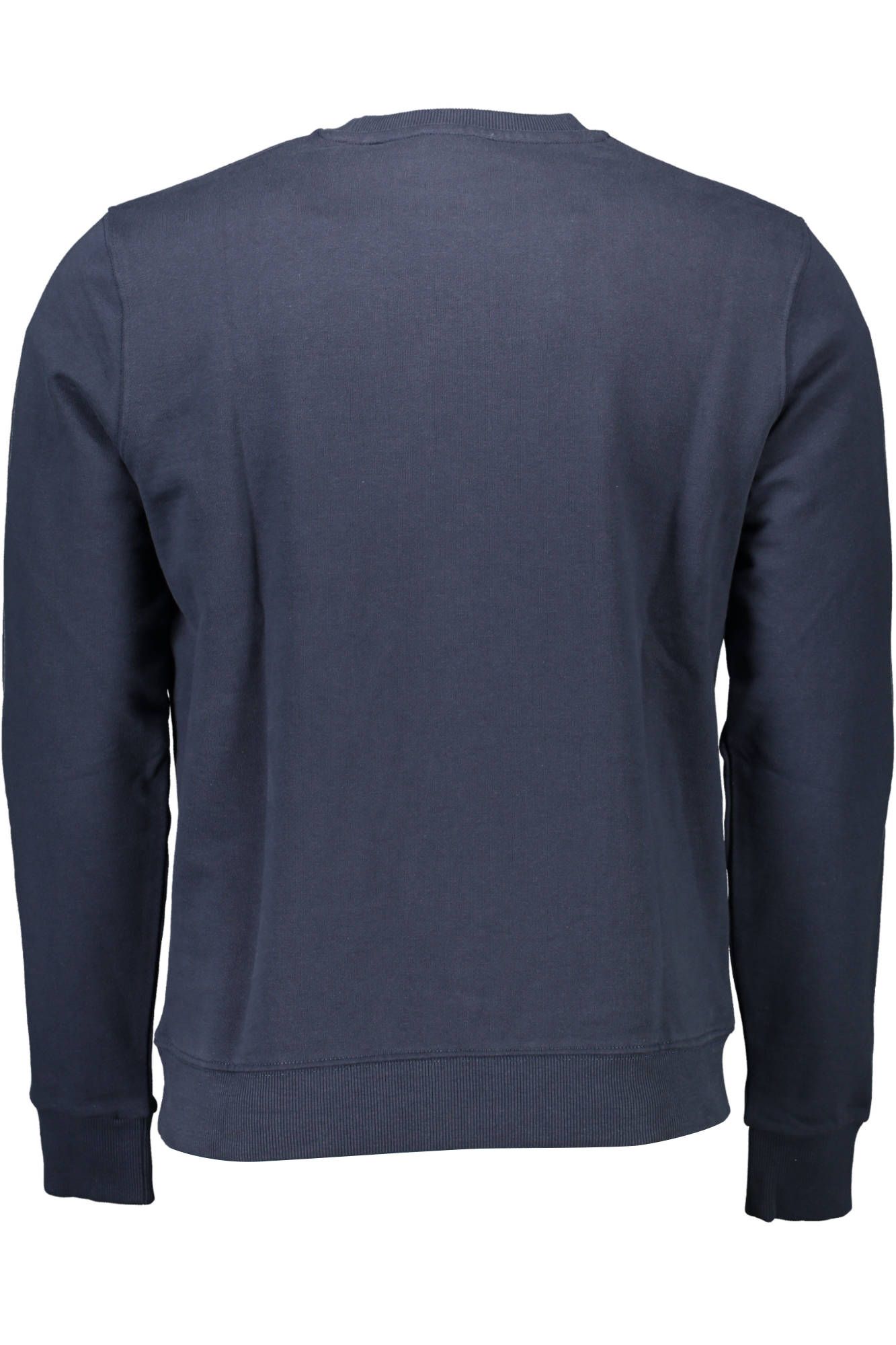 Blue Cotton Men Sweater - ventzia