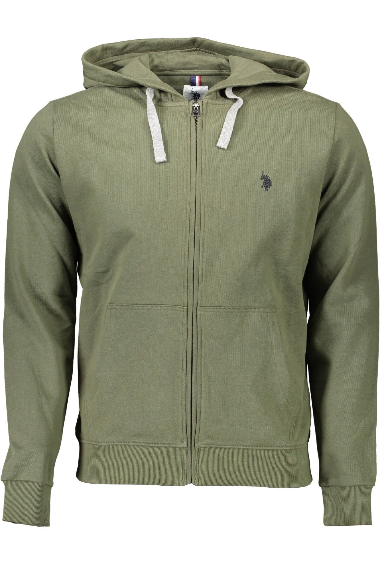 Green Cotton Men Sweater - ventzia