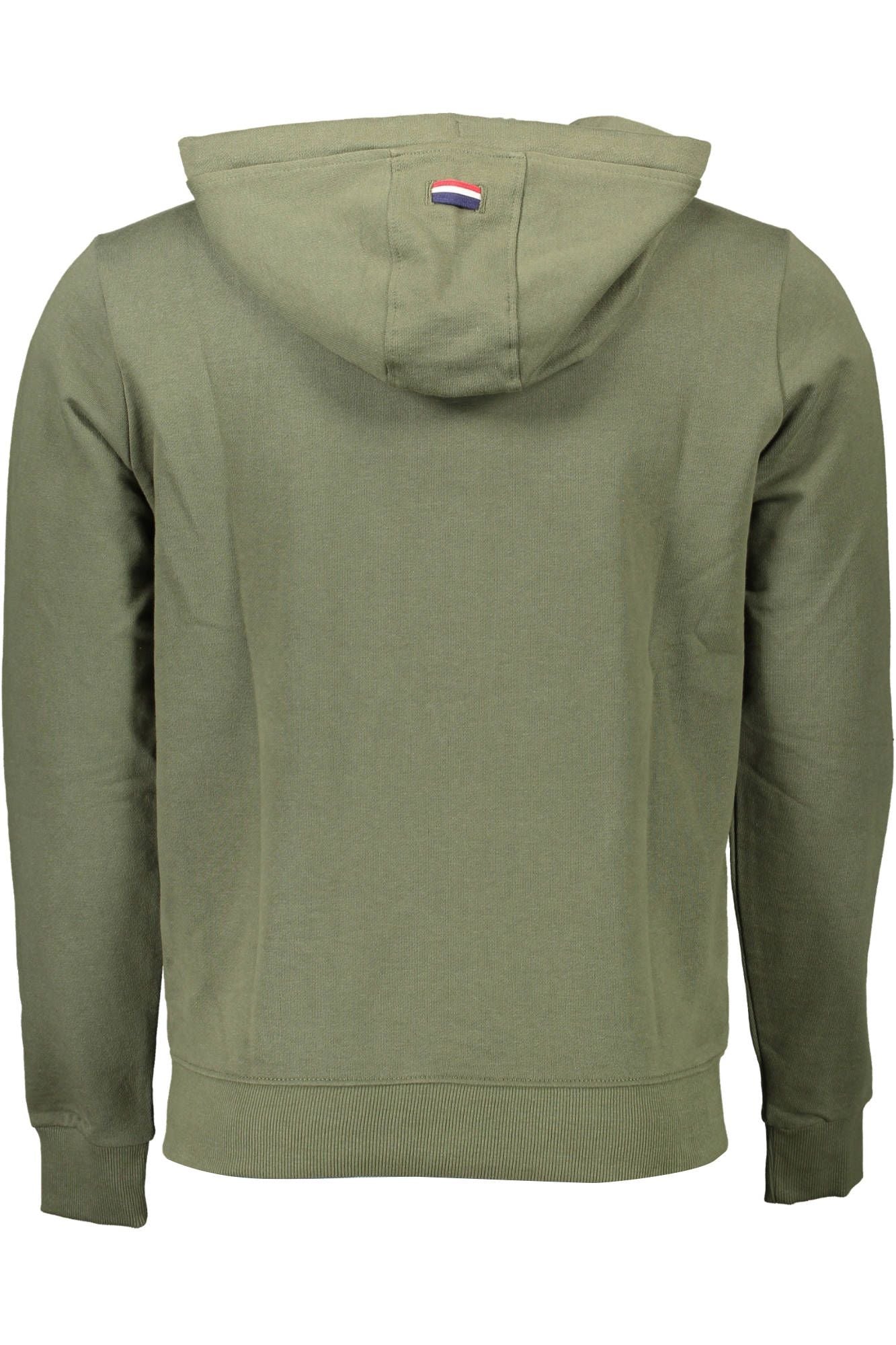 Green Cotton Men Sweater - ventzia