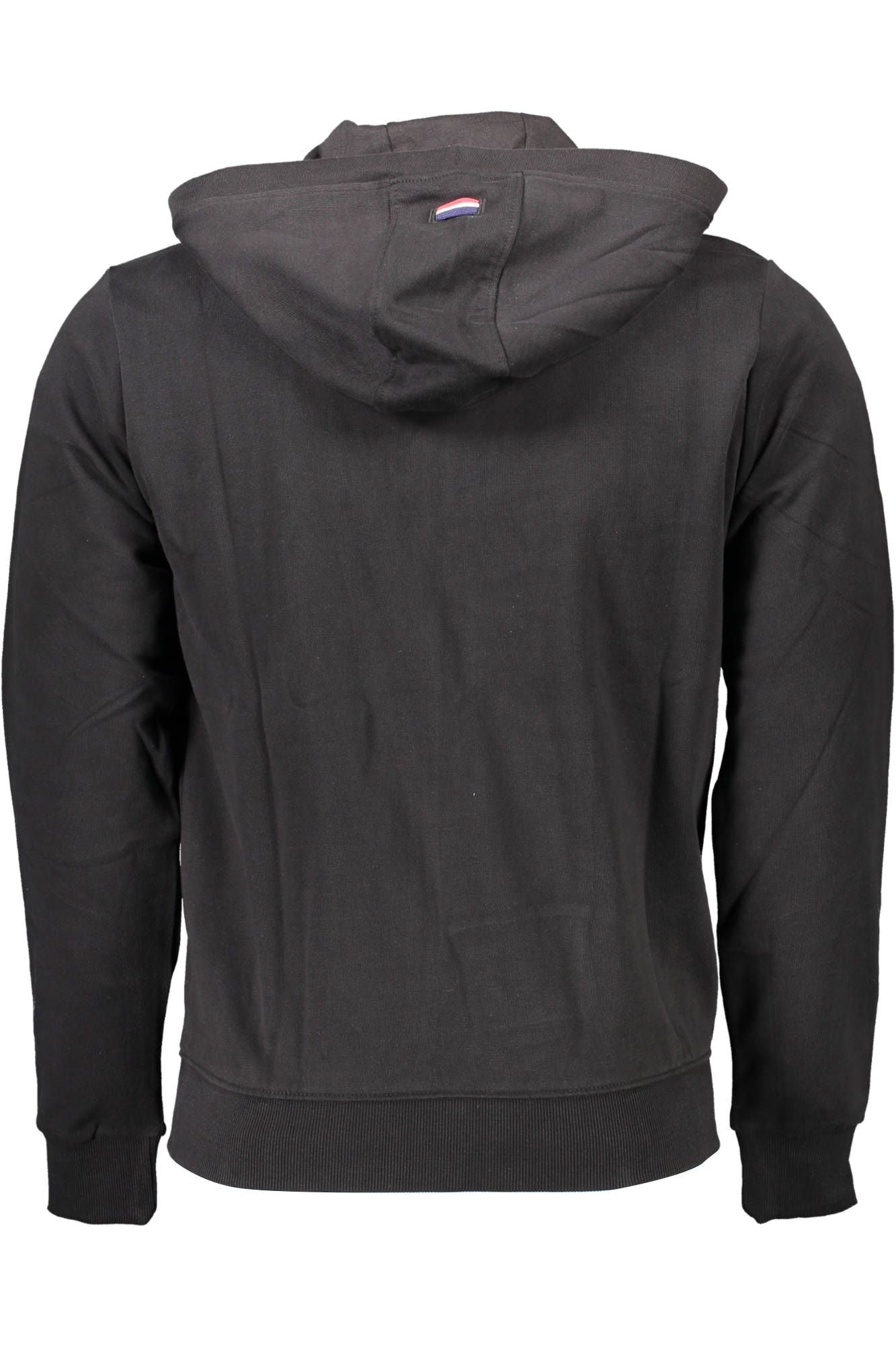 Black Cotton Men Sweater - ventzia