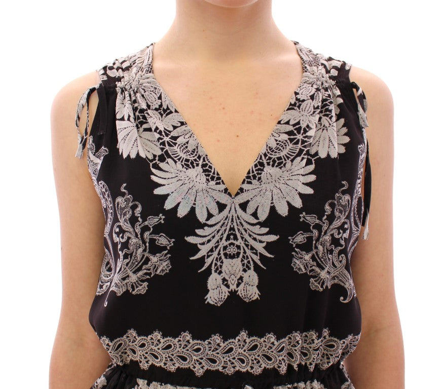 Elegant Floral Shift Ensemble - ventzia