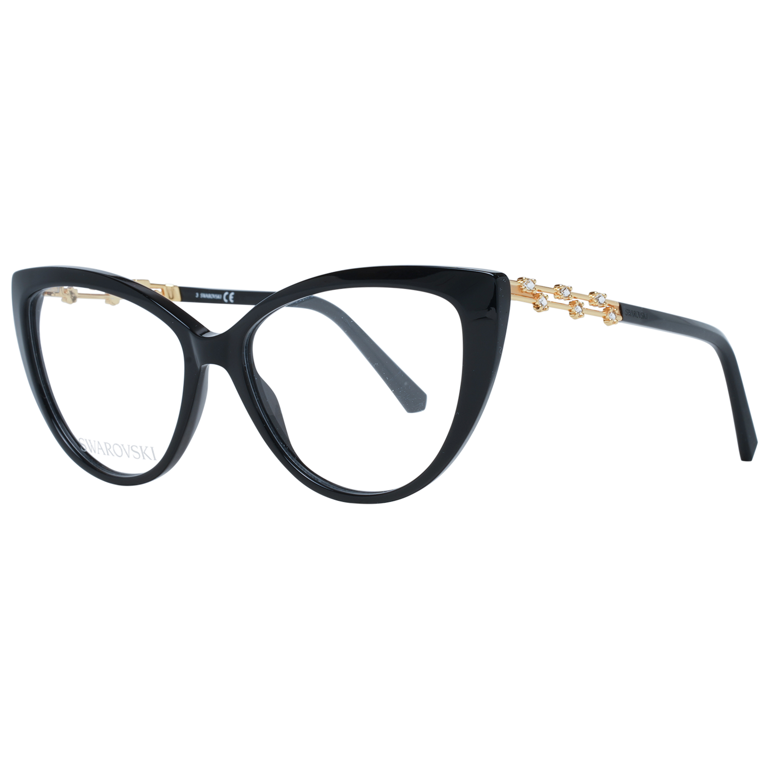 Elegant Black Cat Eye Designer Eyeglasses - ventzia