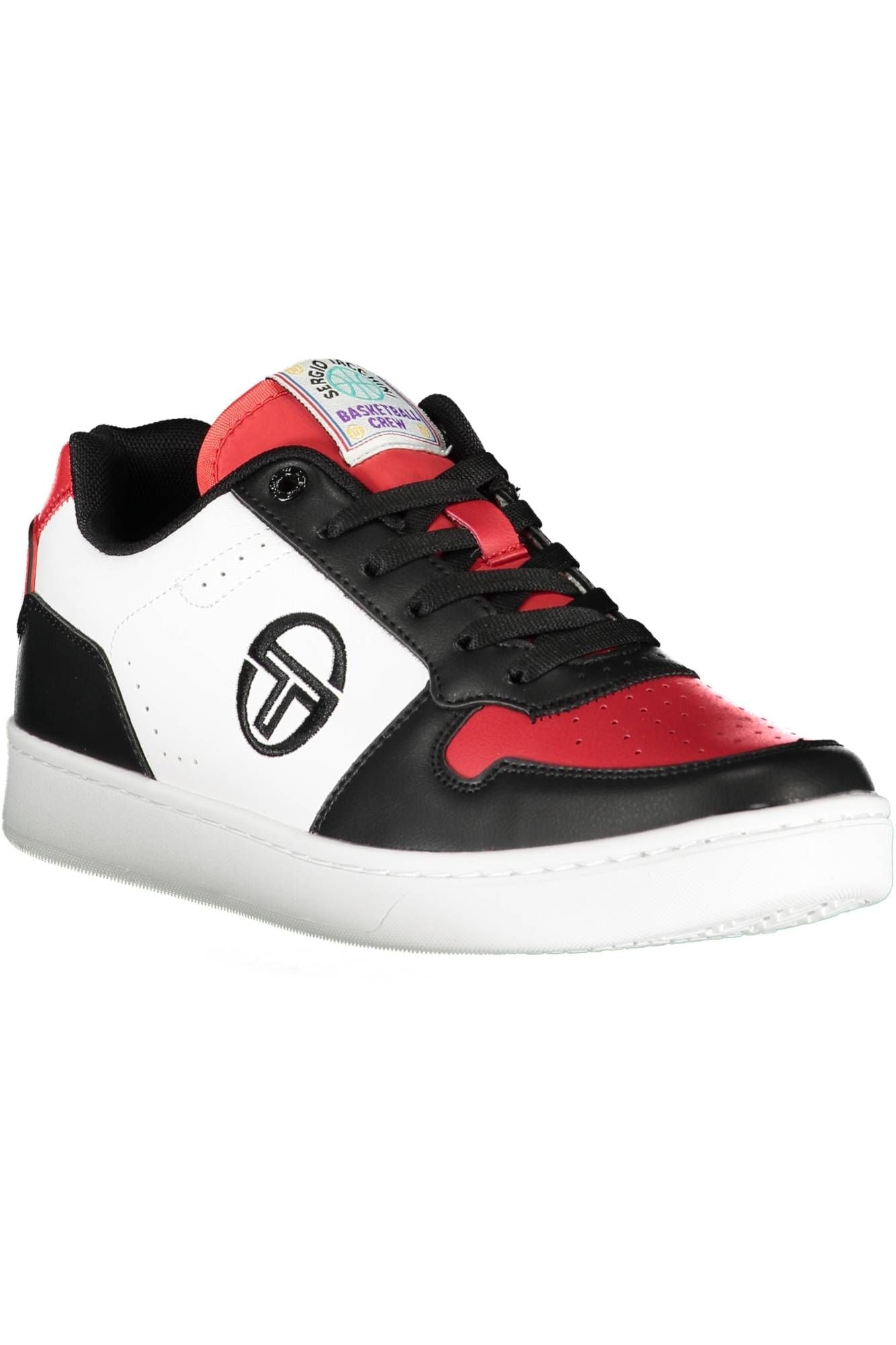 Chic Contrasting Lace-Up Sports Sneakers - ventzia