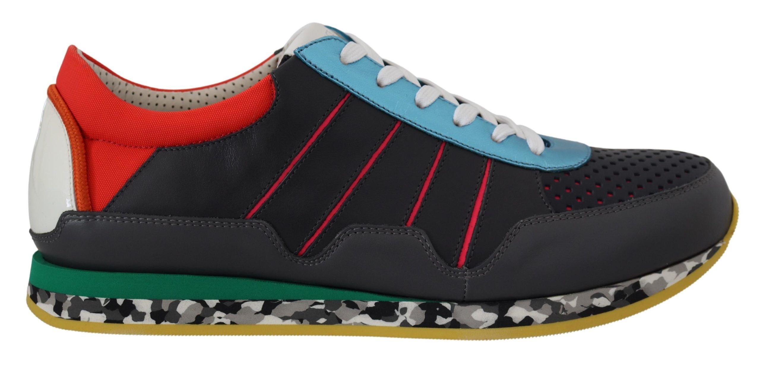 Multicolor Sport Low Top Shoes Sneakers - ventzia