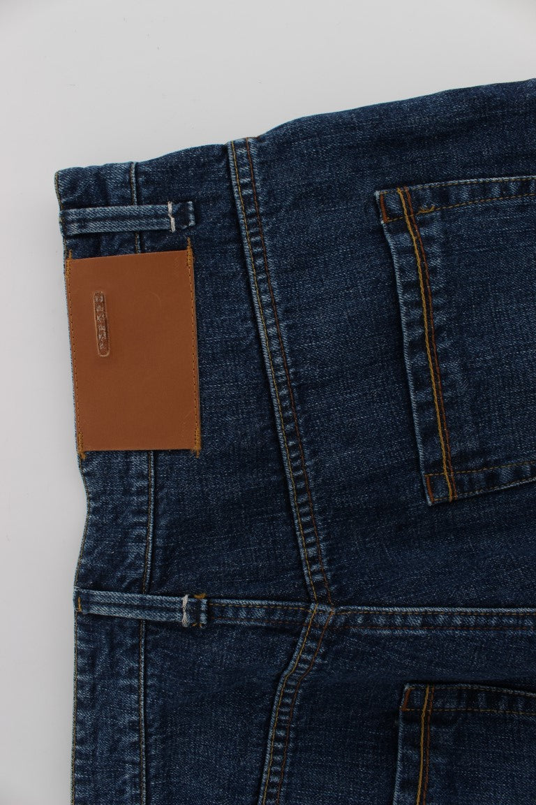 Chic Baggy Loose Fit Blue Jeans for Men - ventzia