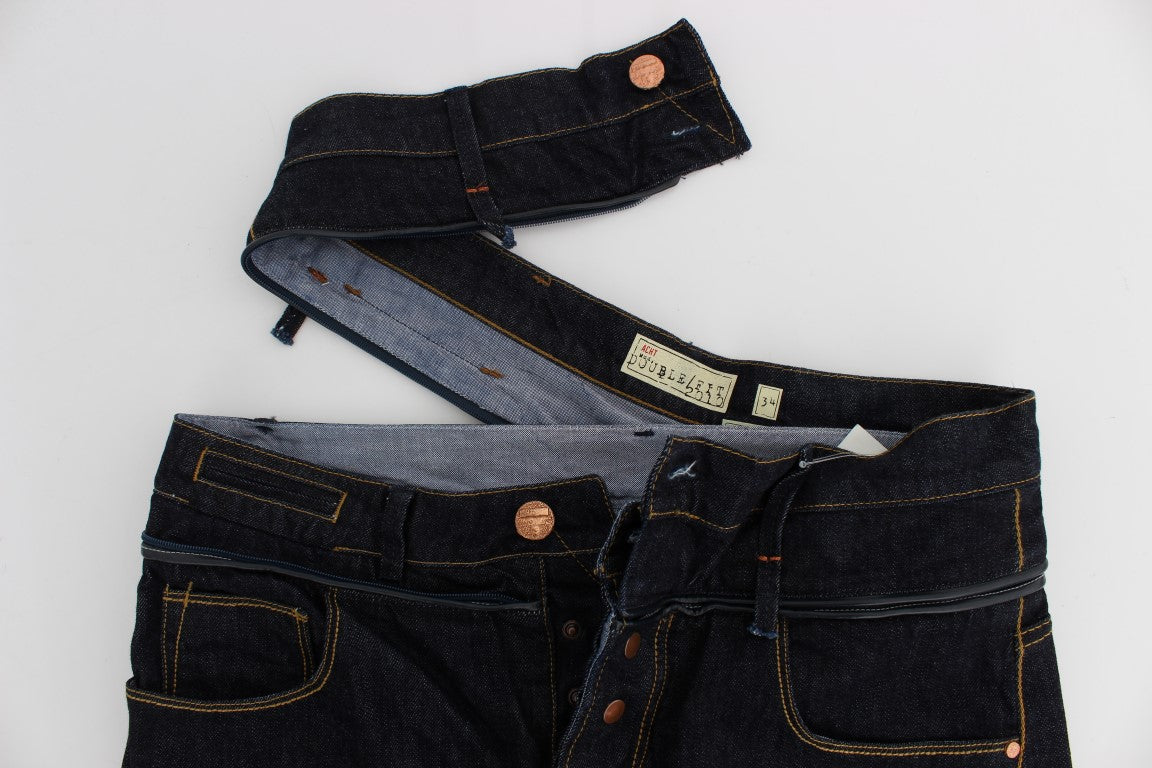 Elegant Straight Fit Mens Luxury Jeans - ventzia