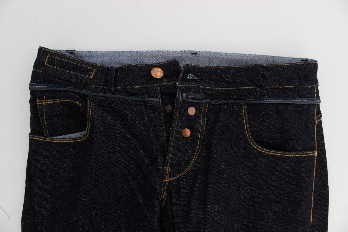 Elegant Straight Fit Mens Luxury Jeans - ventzia