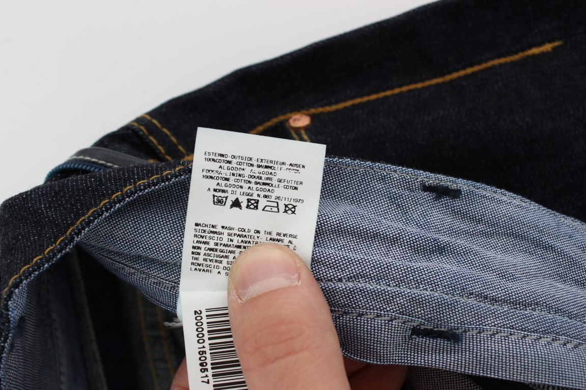 Elegant Straight Fit Mens Luxury Jeans - ventzia