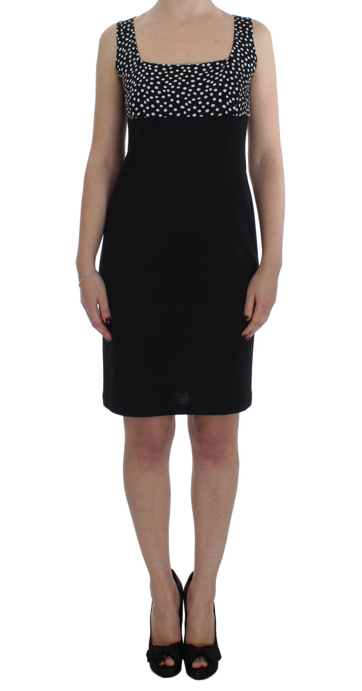 Chic Polka Dot Dress & Sweater Set - ventzia