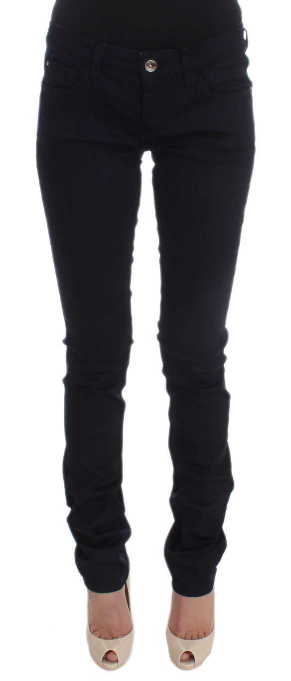 Chic Slim Fit Designer Denim Delight - ventzia