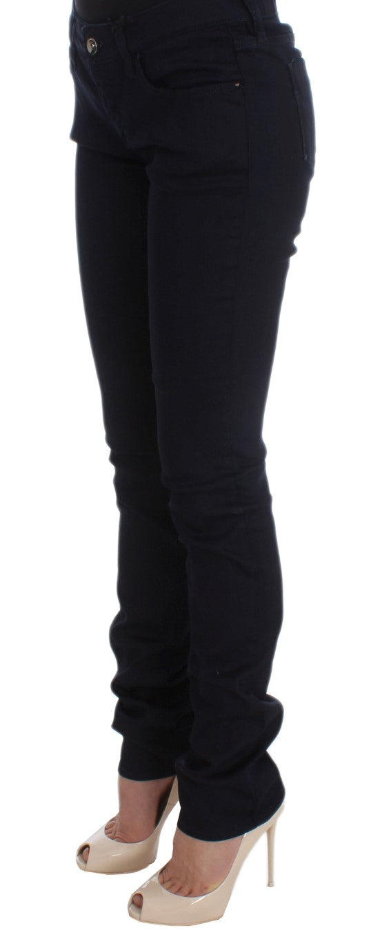 Chic Slim Fit Designer Denim Delight - ventzia