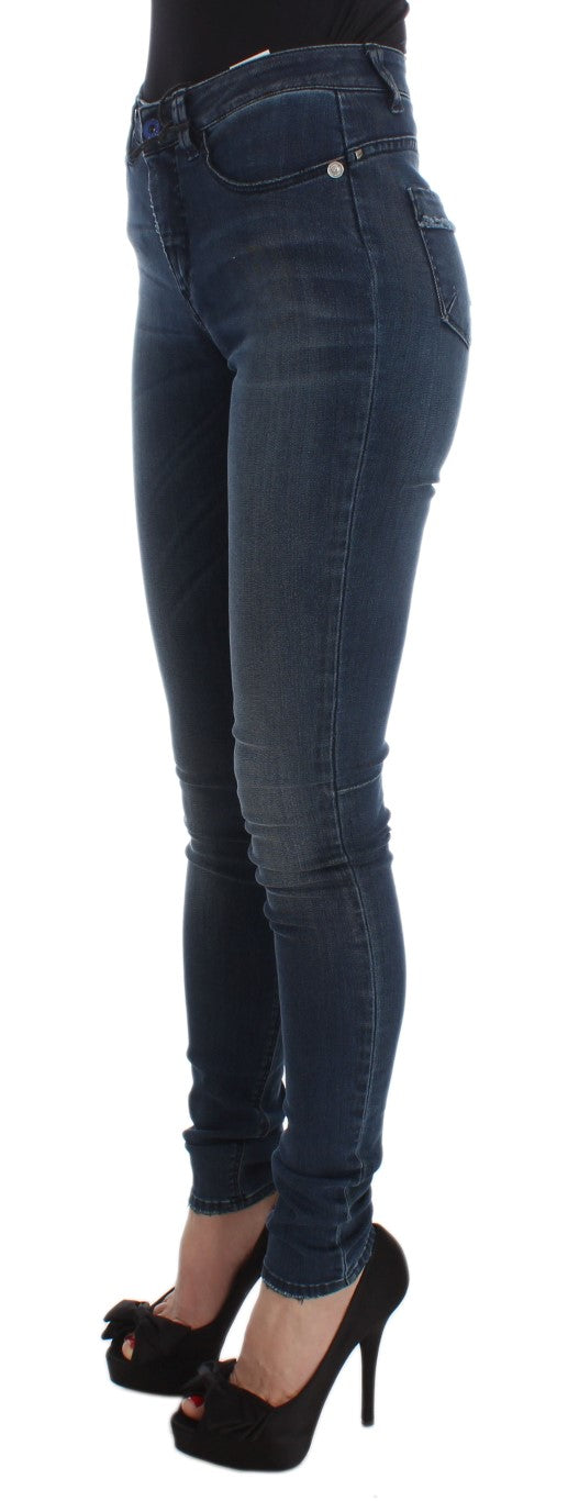 Sleek Slim Fit Italian Designer Jeans - ventzia