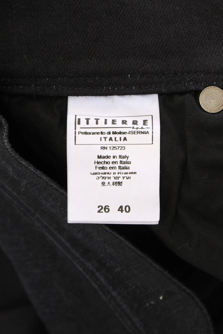 Chic Slim Fit Bootcut Denim Jeans - ventzia