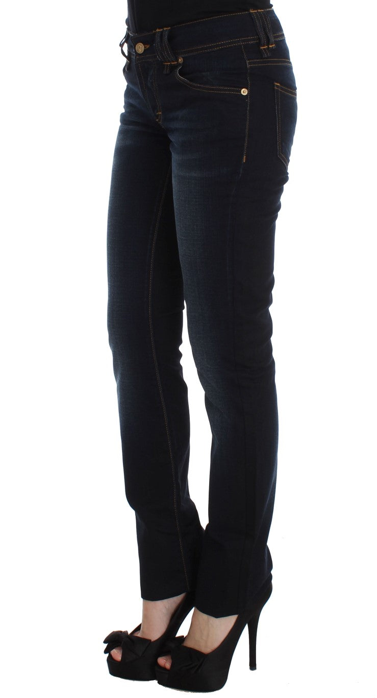 Elegant Slim Fit Designer Jeans - ventzia