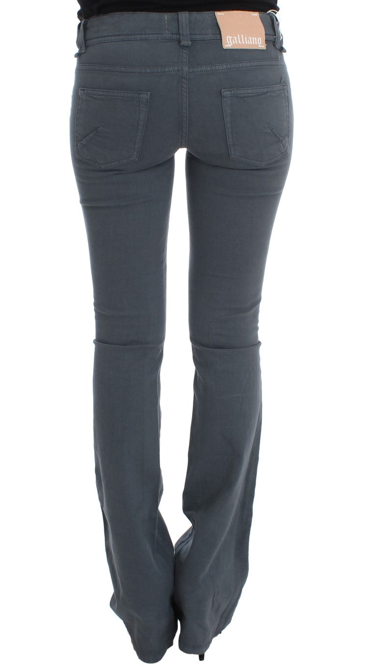 Elegant Slim Fit Bootcut Jeans - ventzia