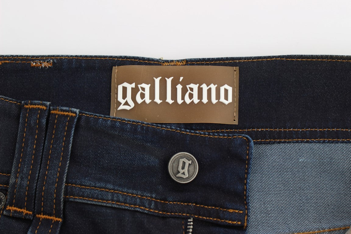 Chic Boyfriend Fit Blue Jeans - ventzia